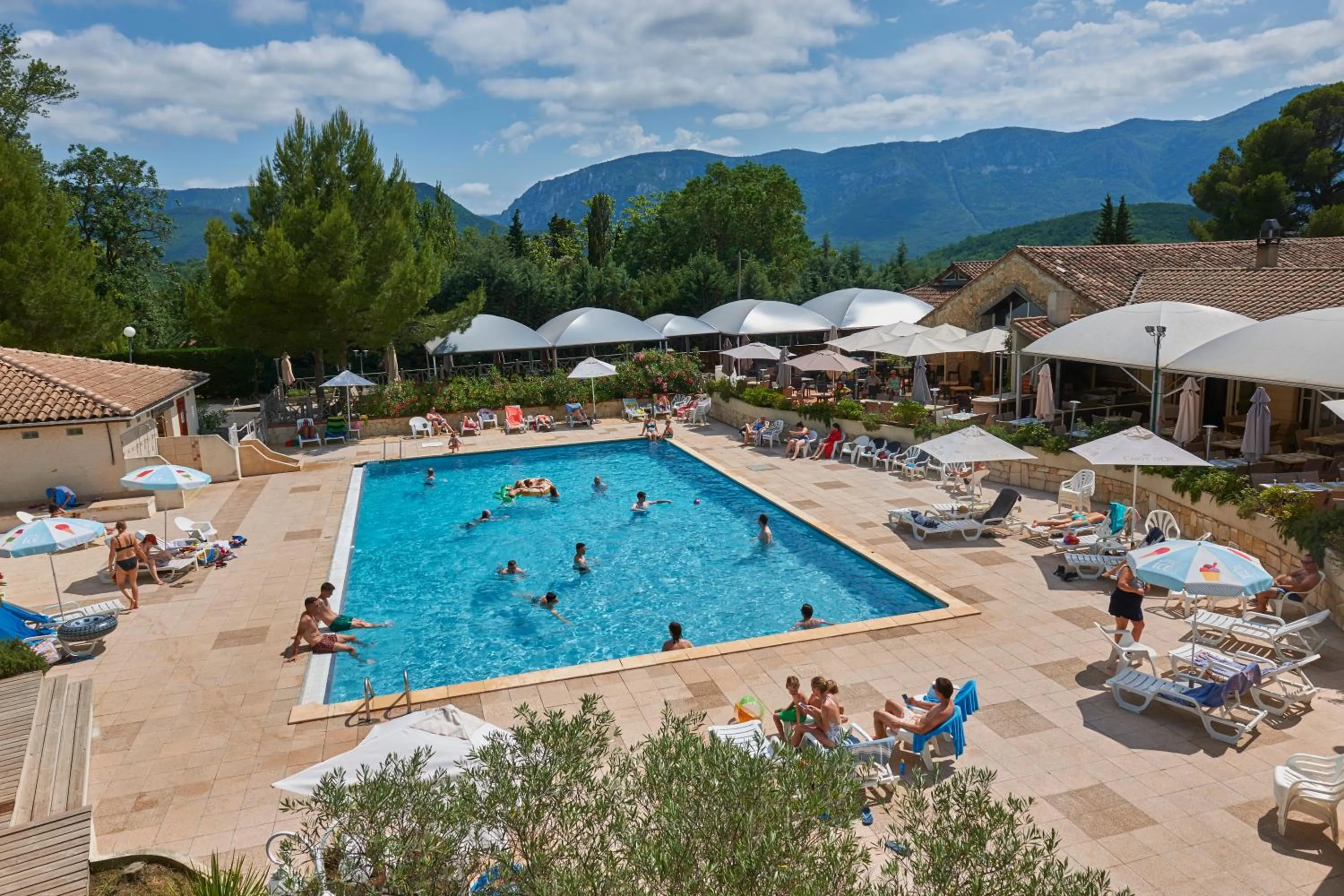 Swimming pool in Domaine de l'Espinet