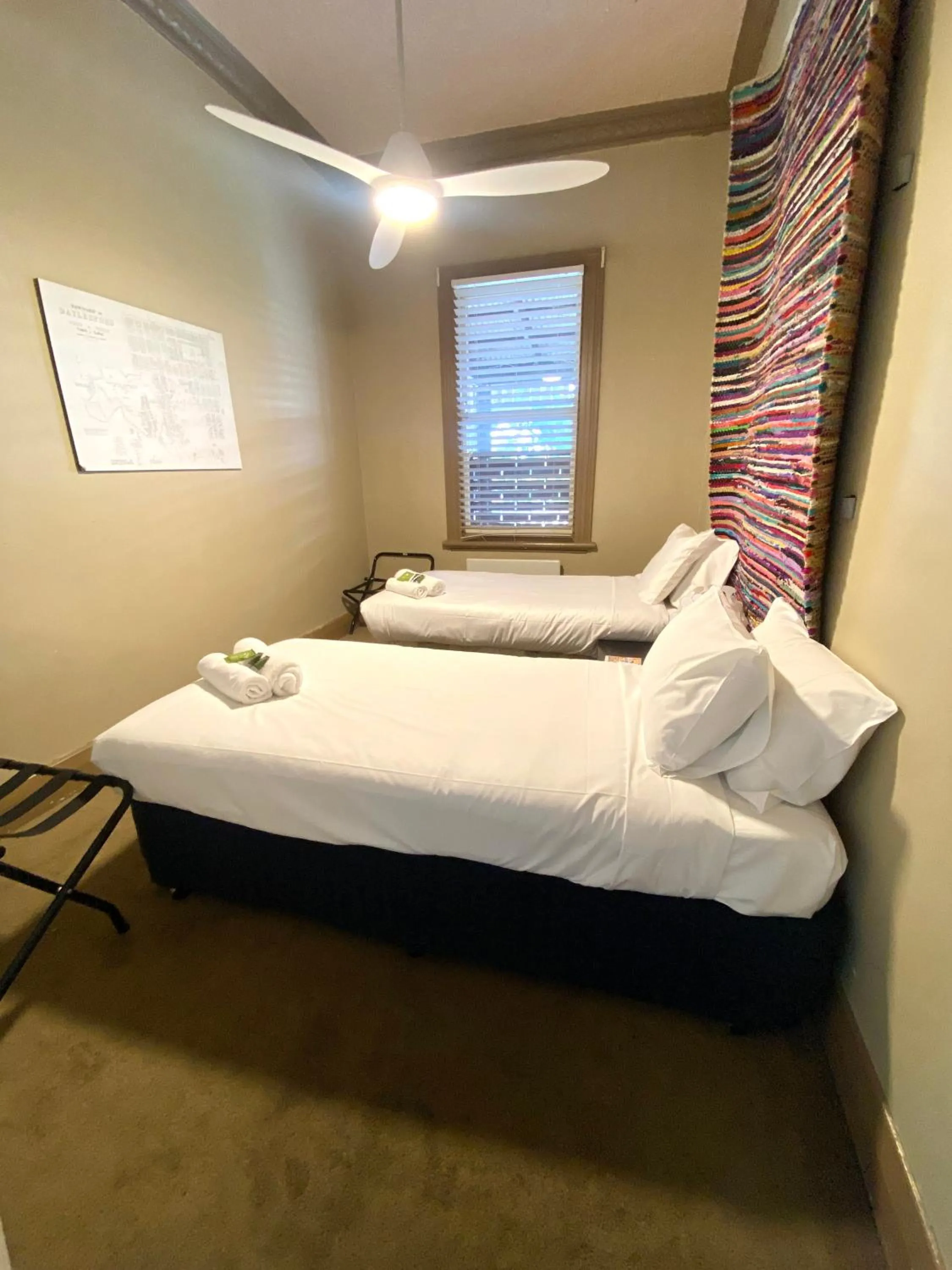 Bed in The Daylesford Hotel