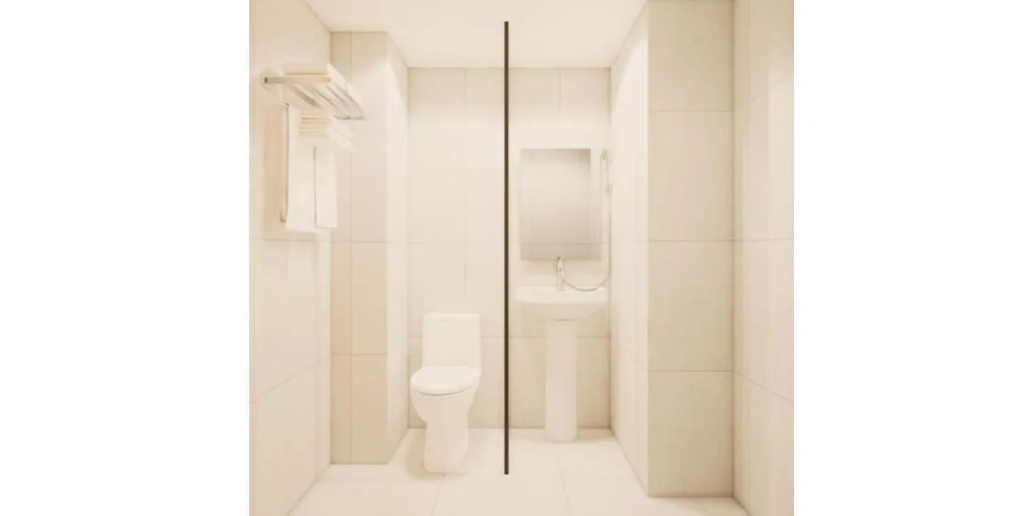 Deluxe Double Room in Myeongdong Guesthouse Como