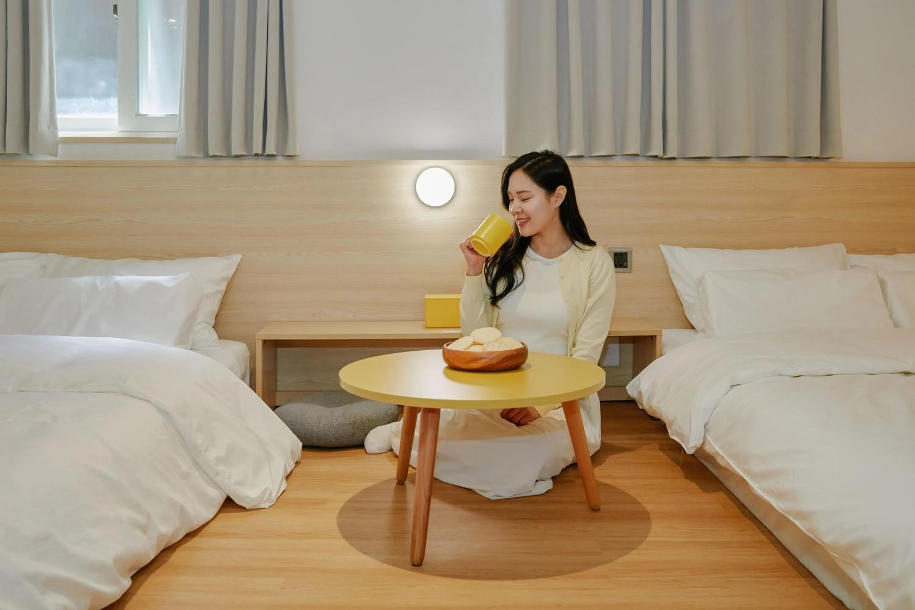 Bed in Myeongdong Guesthouse Como