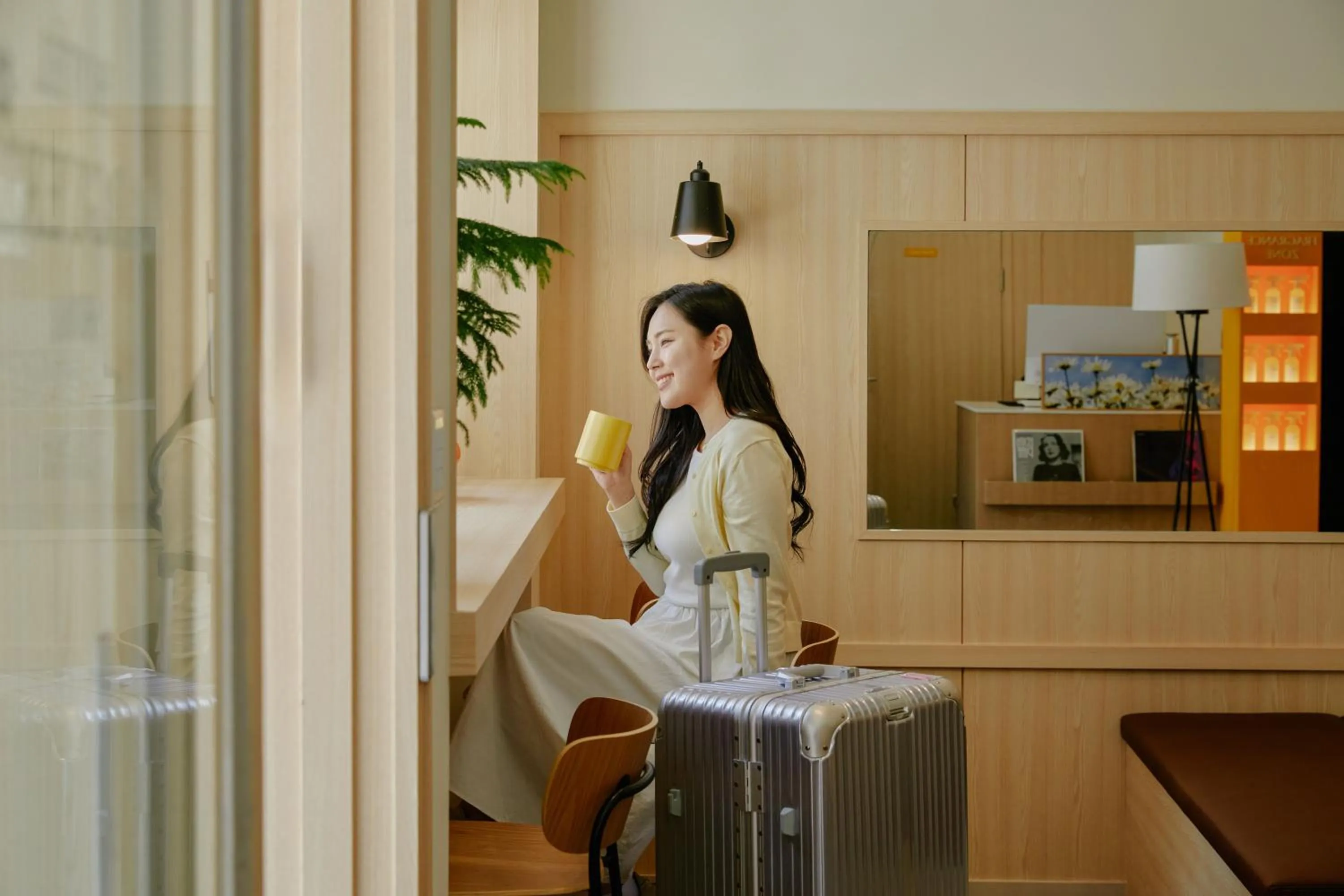 Lobby or reception in Myeongdong Guesthouse Como