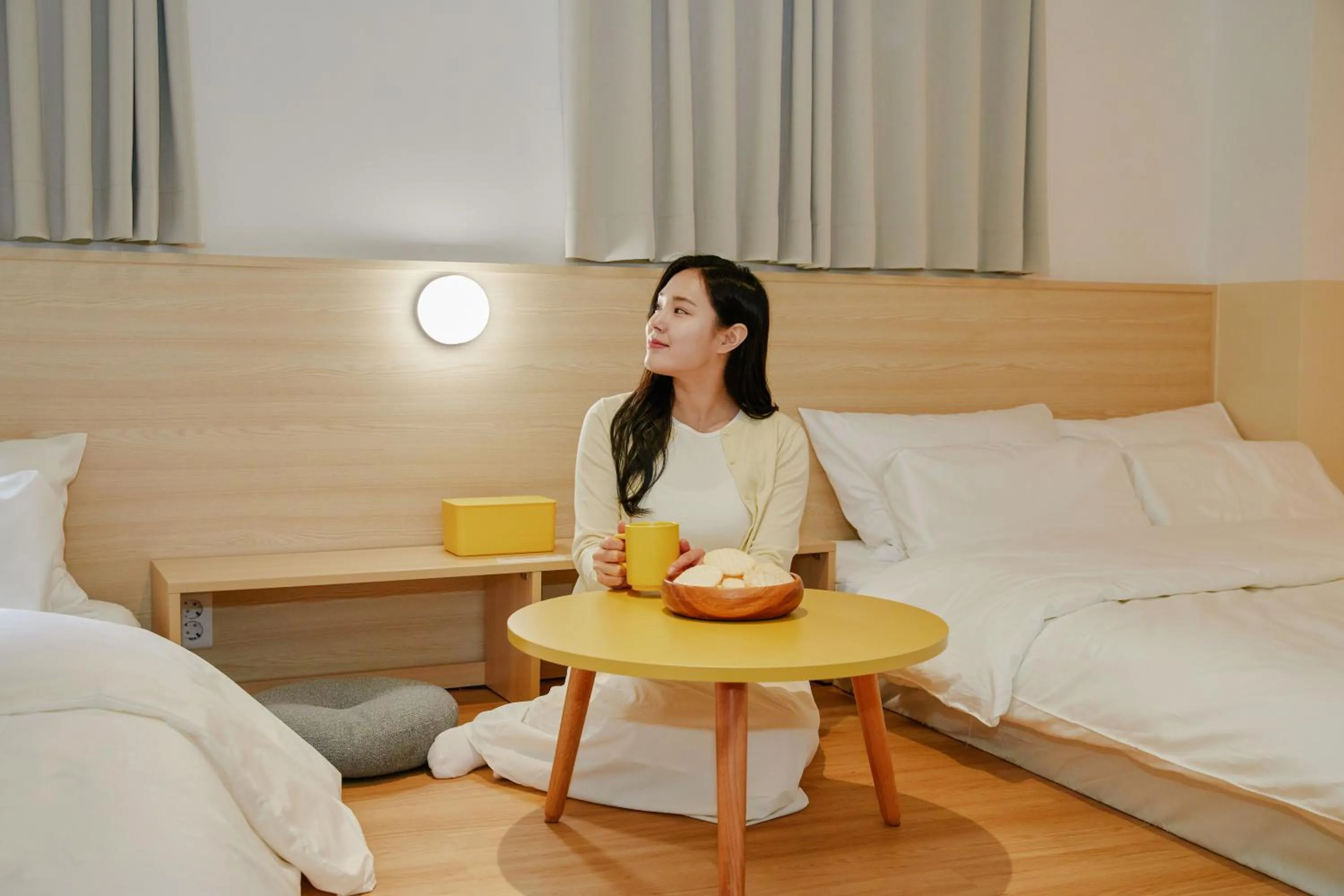 Bed in Myeongdong Guesthouse Como