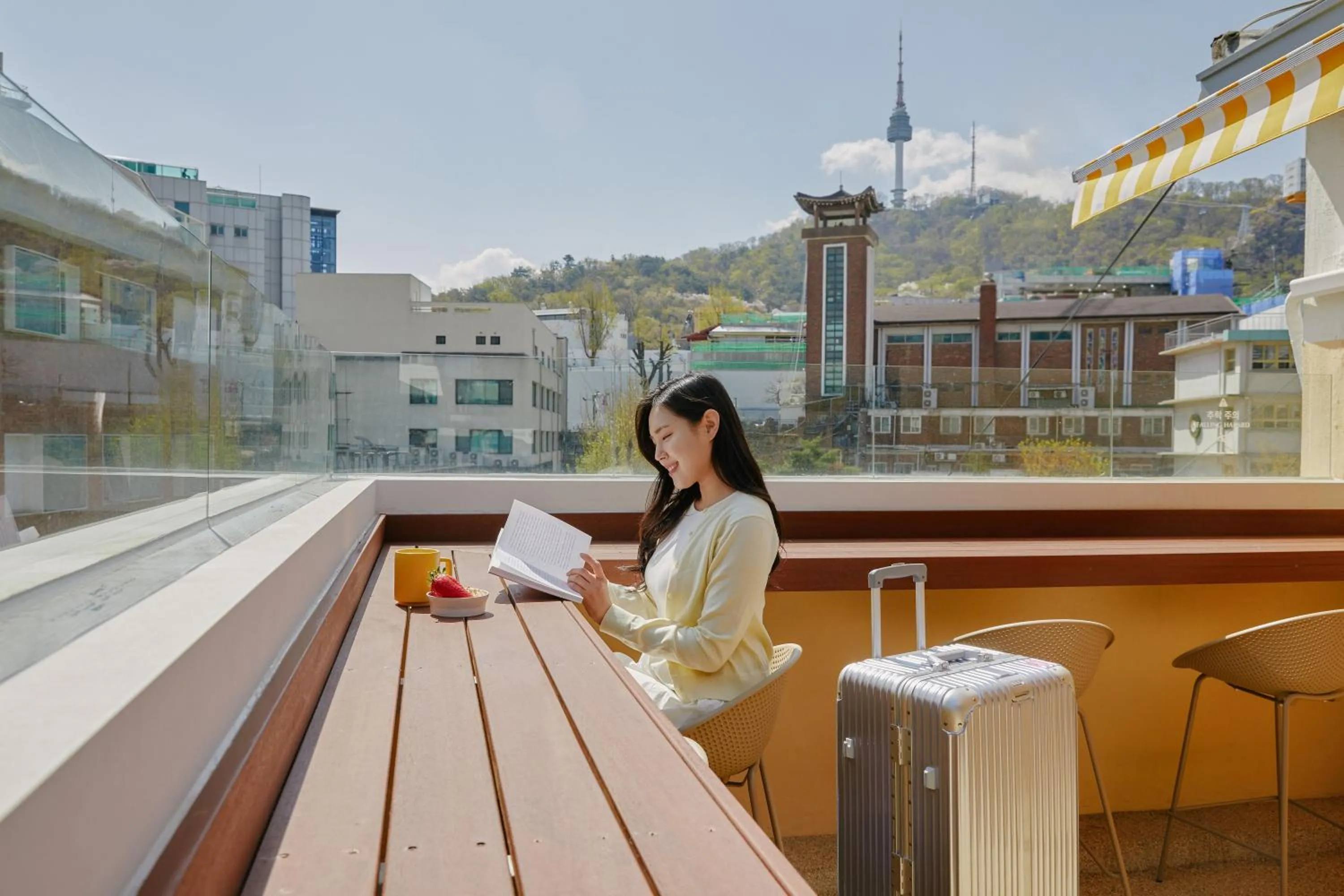View (from property/room) in Myeongdong Guesthouse Como