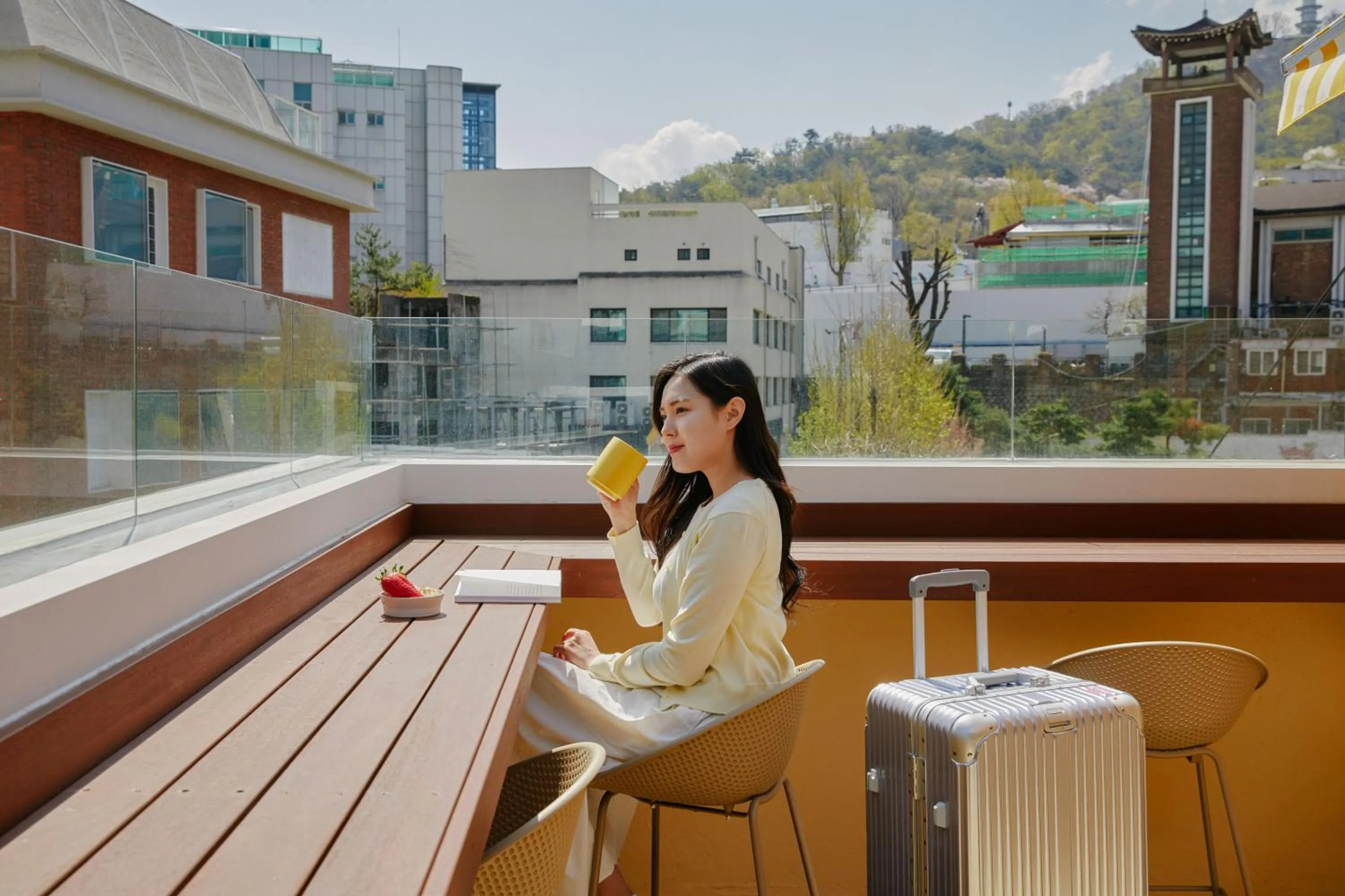 View (from property/room) in Myeongdong Guesthouse Como