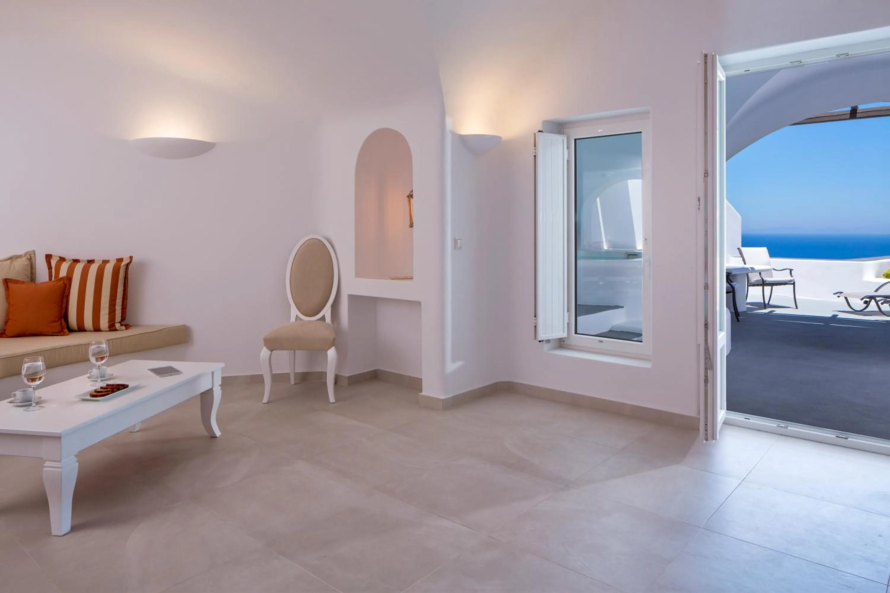 Living room in Amber Light Villas