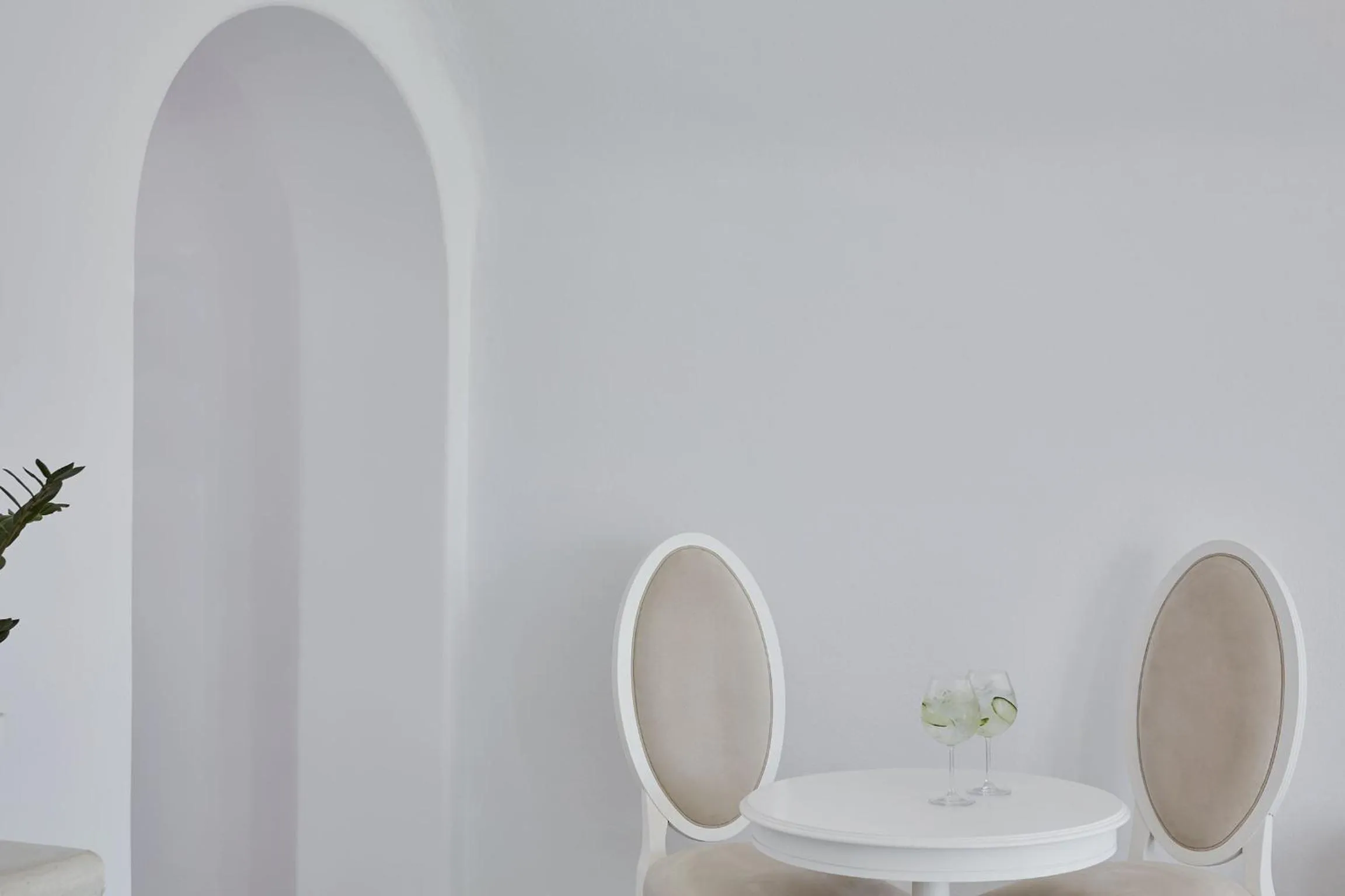 Seating area in Amber Light Villas