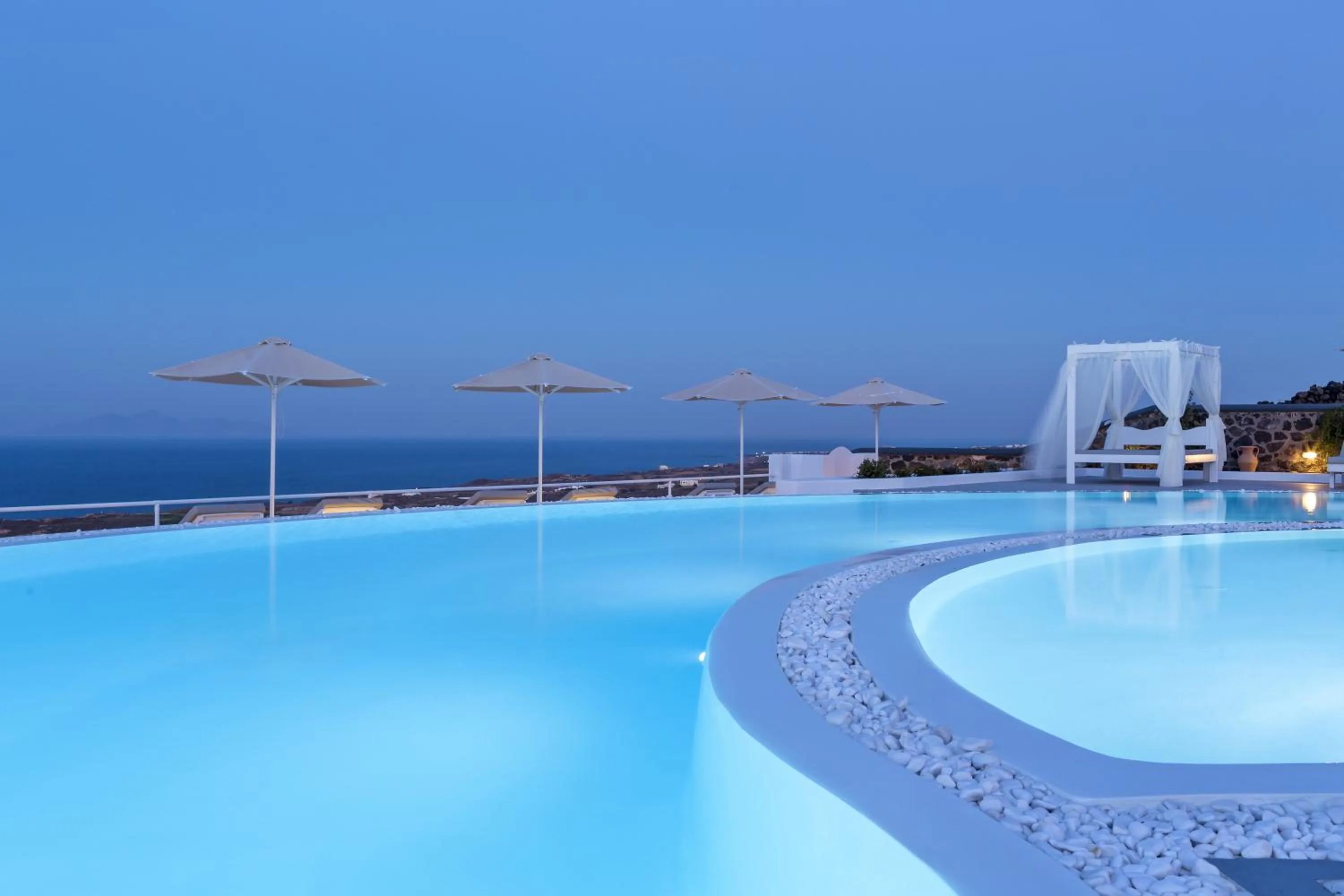 Swimming pool in Amber Light Villas