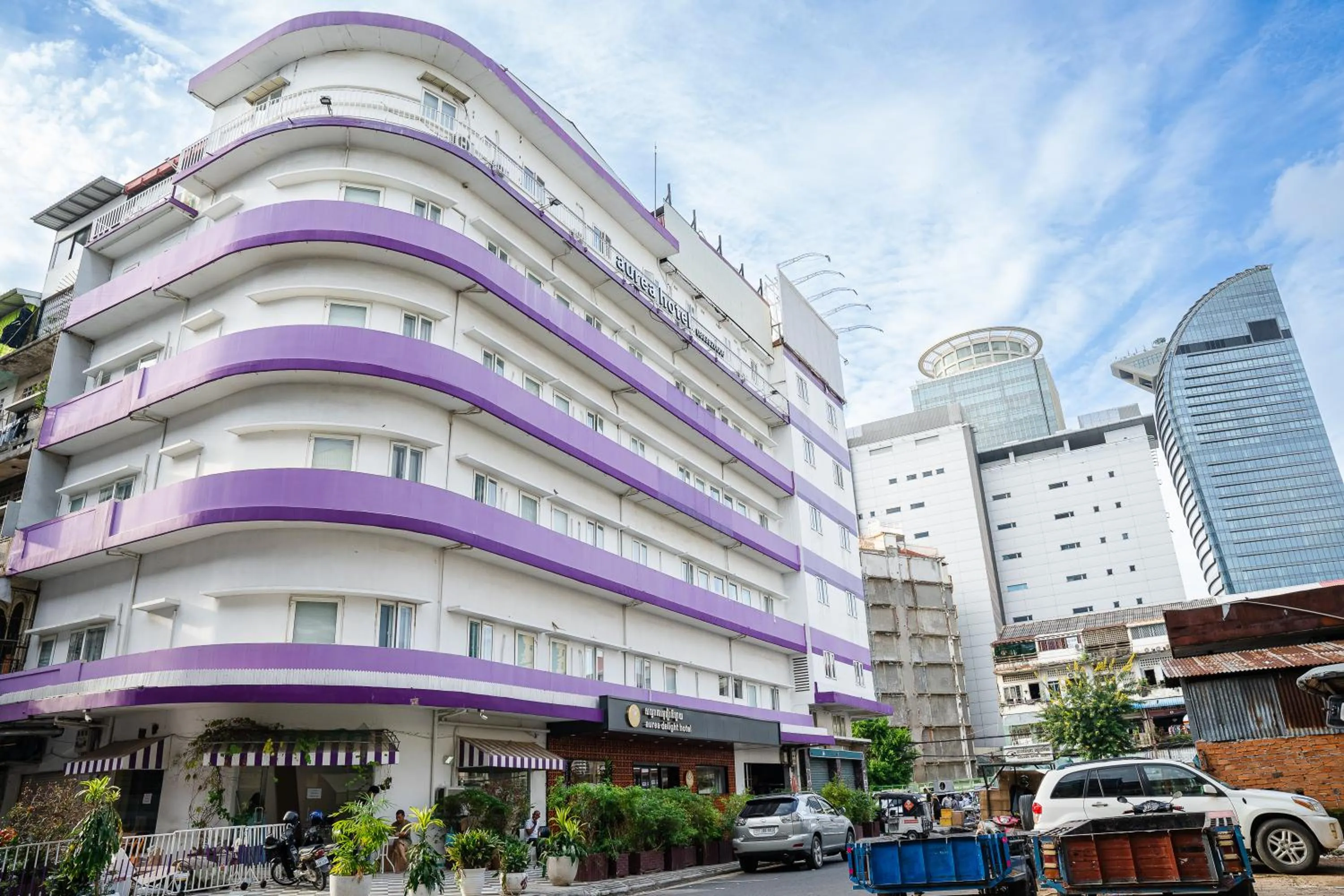 Property building in Aurea Delight Hotel