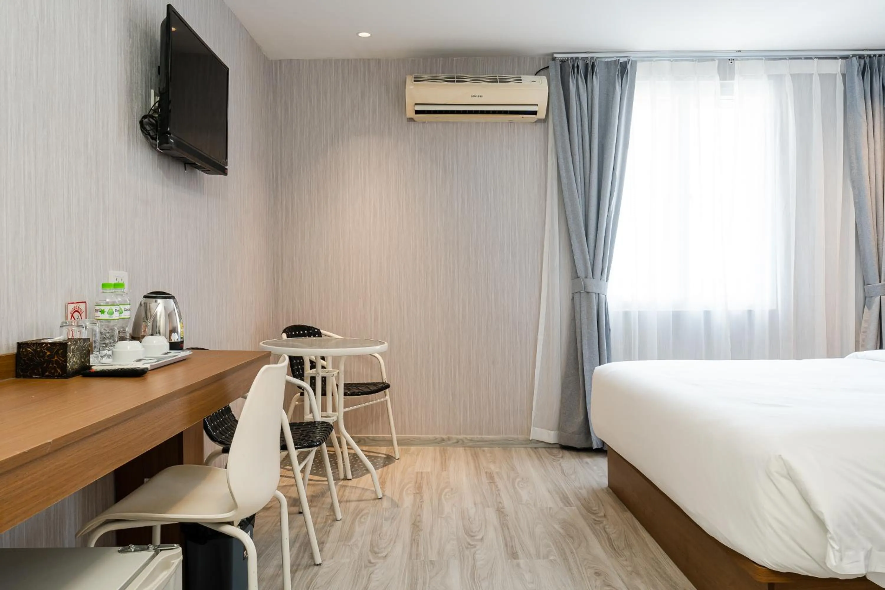 Bed in Aurea Delight Hotel