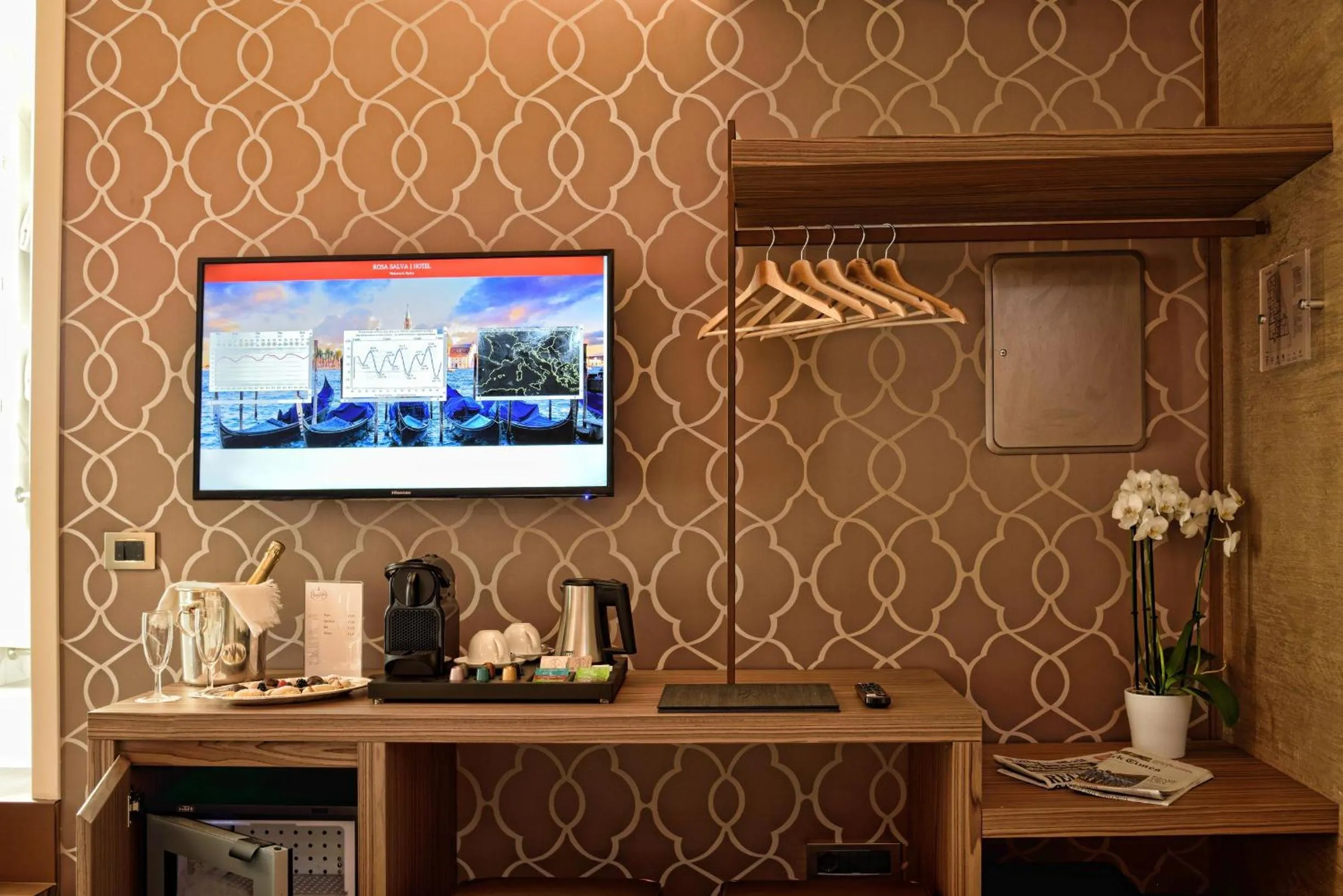 TV and multimedia in Rosa Salva Hotel