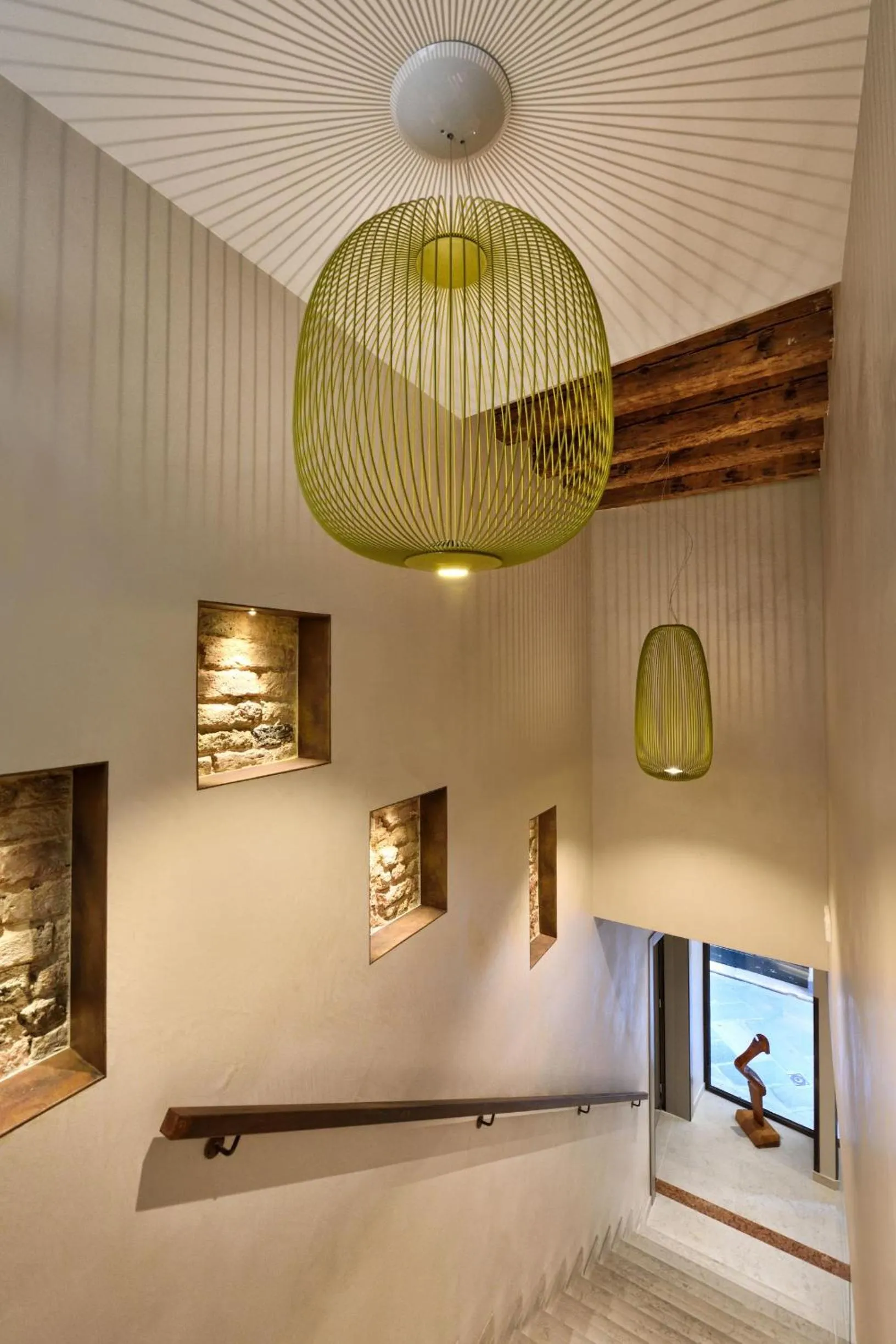 Decorative detail, Bed in Rosa Salva Hotel