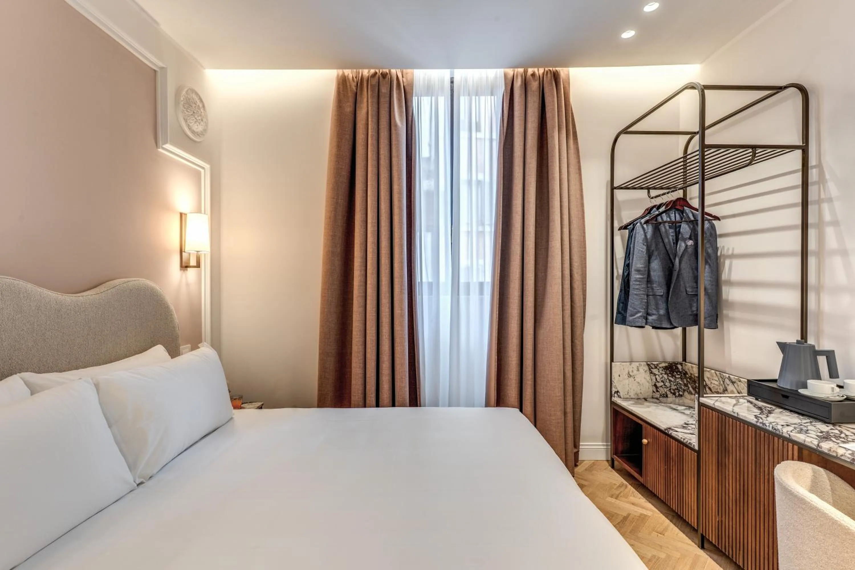 Bed in Hotel Fori Imperiali