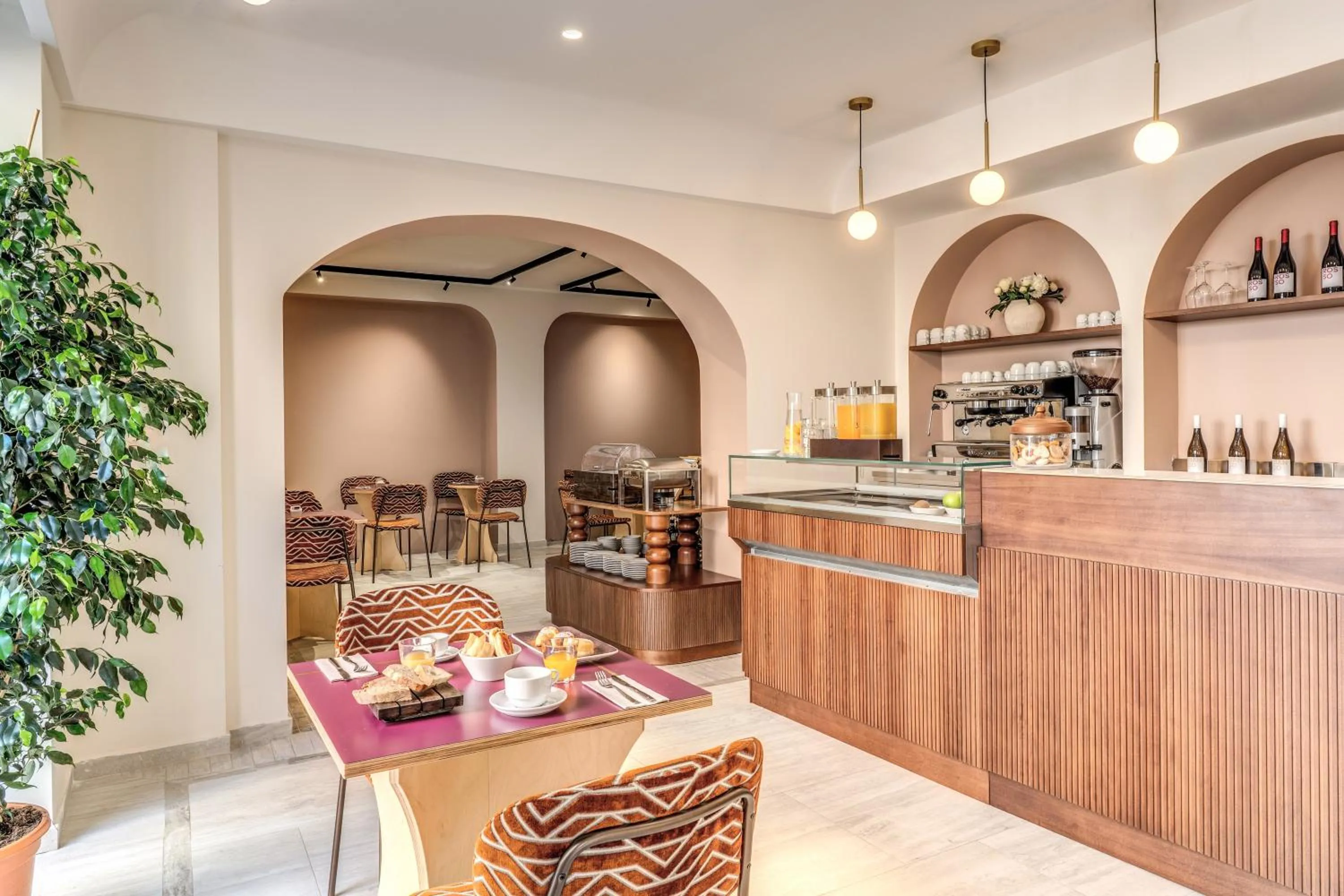 Breakfast in Hotel Fori Imperiali