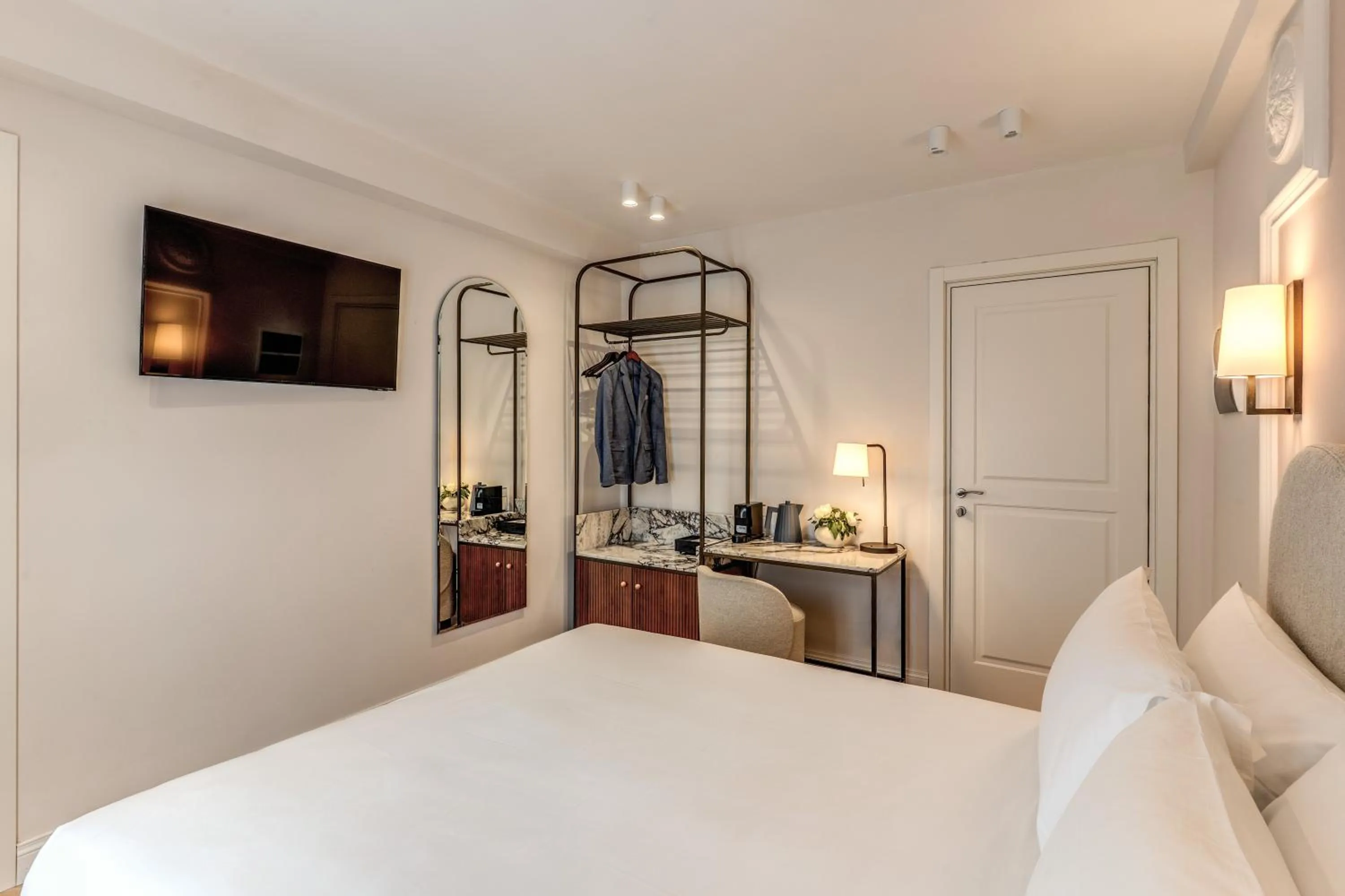 Bed in Hotel Fori Imperiali