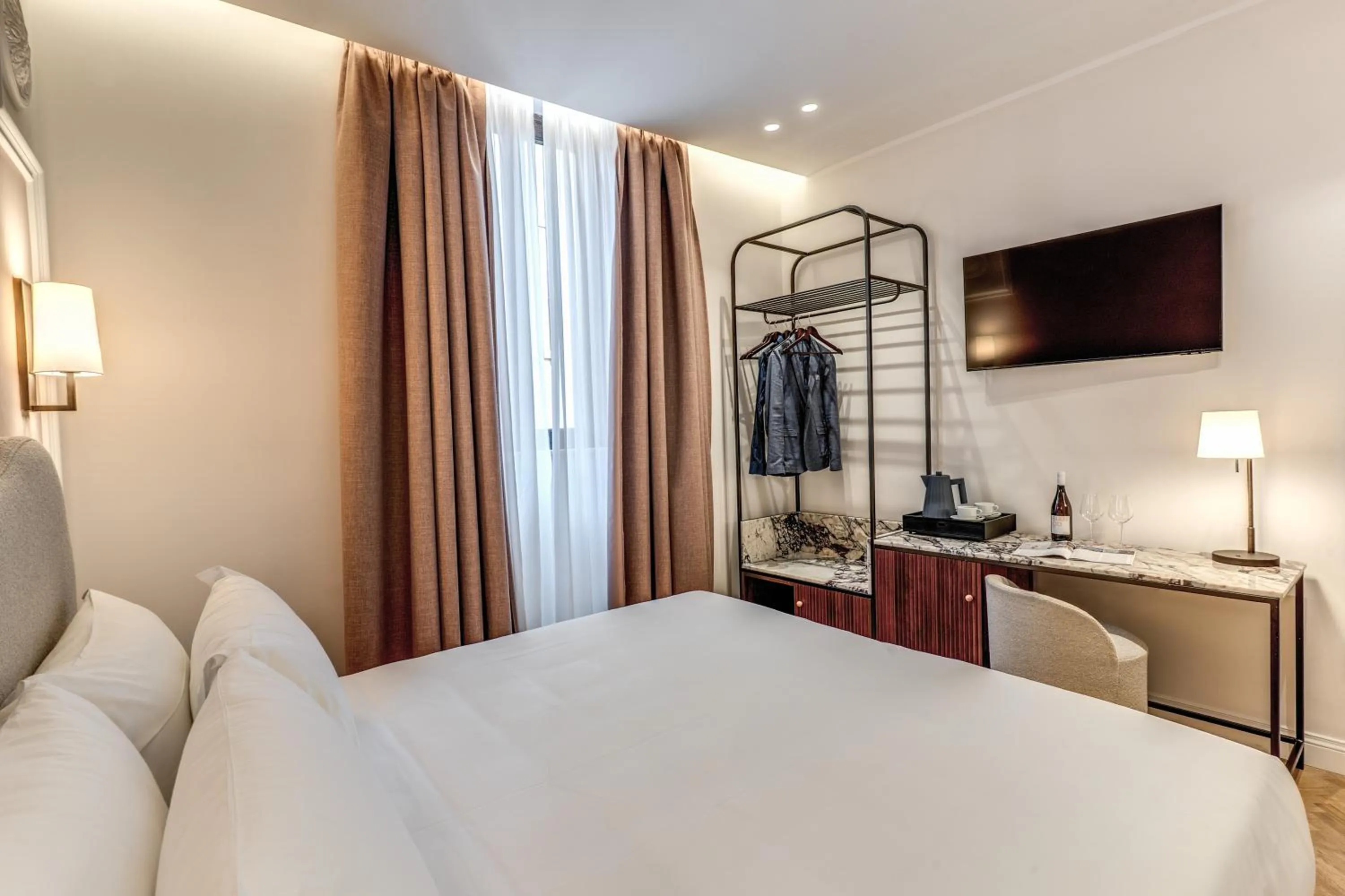 Bed in Hotel Fori Imperiali