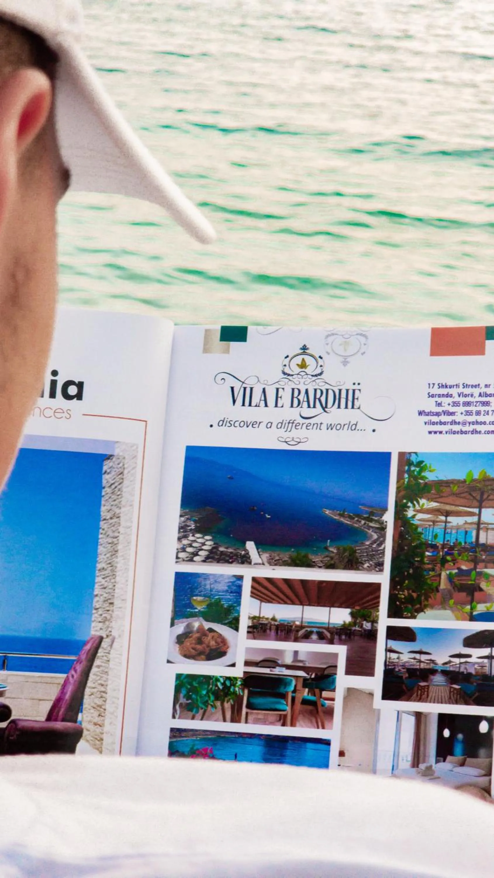 Sea view in Vila e Bardhe Butique Hotel