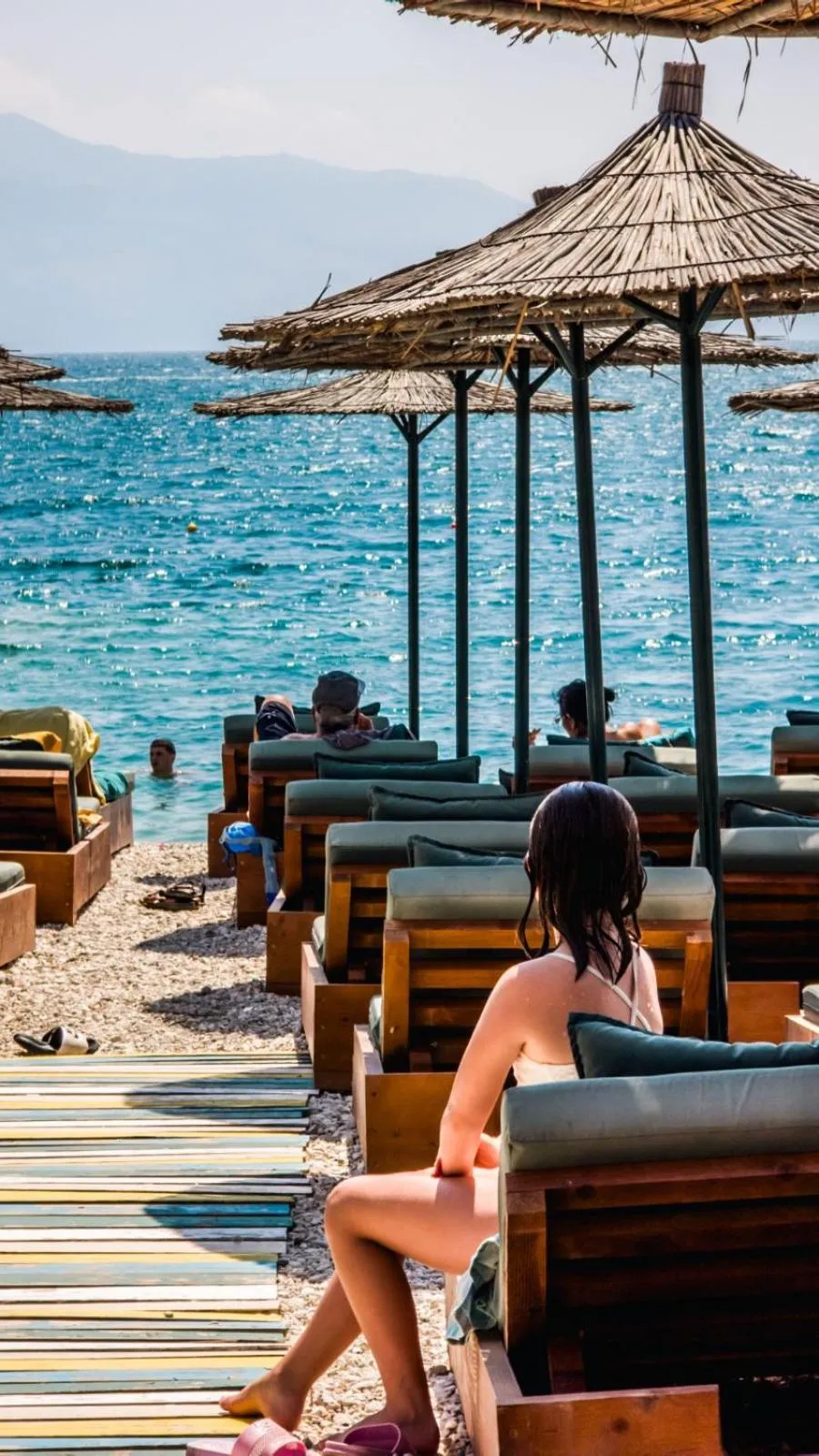 Beach in Vila e Bardhe Butique Hotel