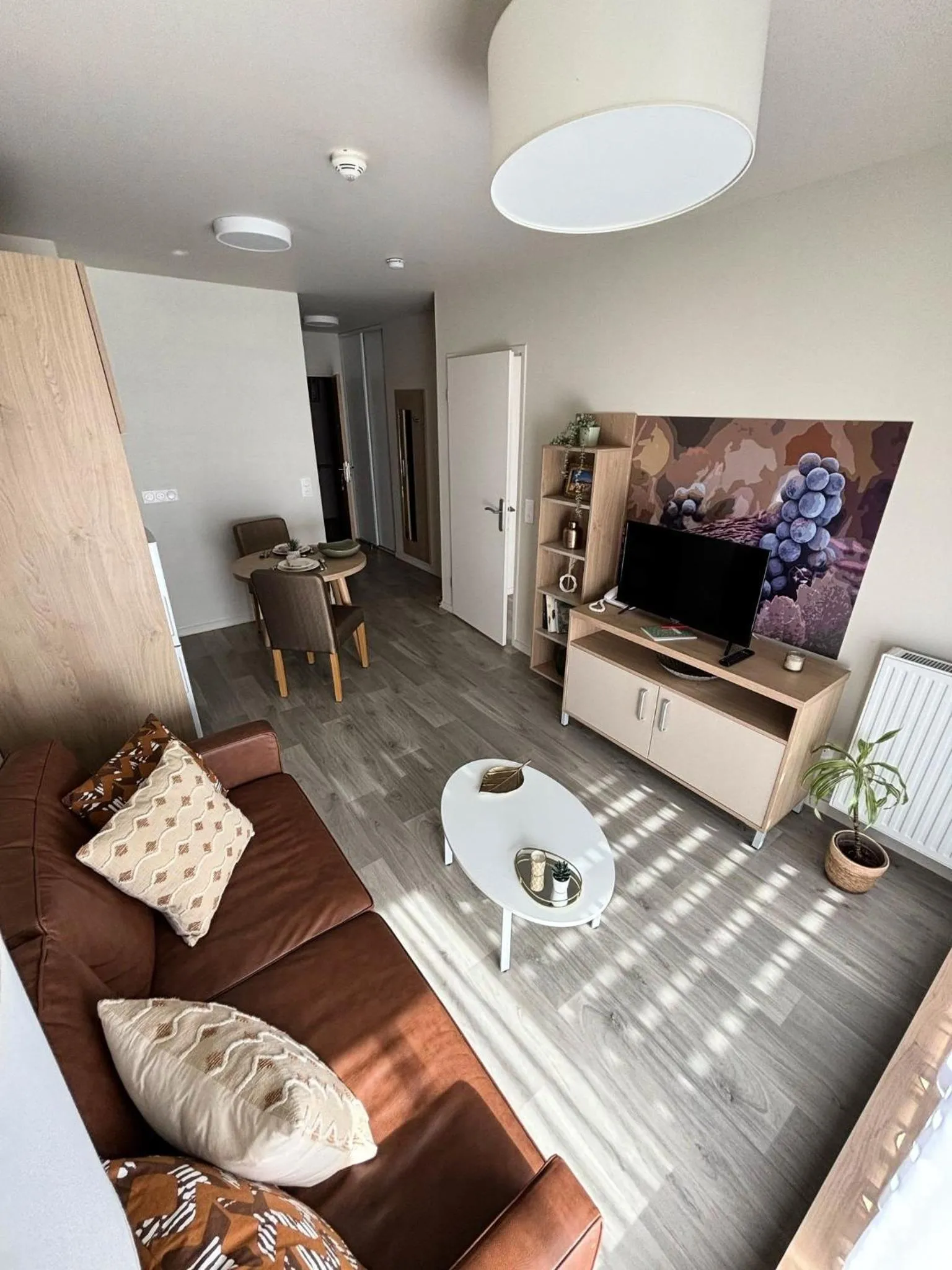 Living room in Zenao Appart'hôtels Cenon