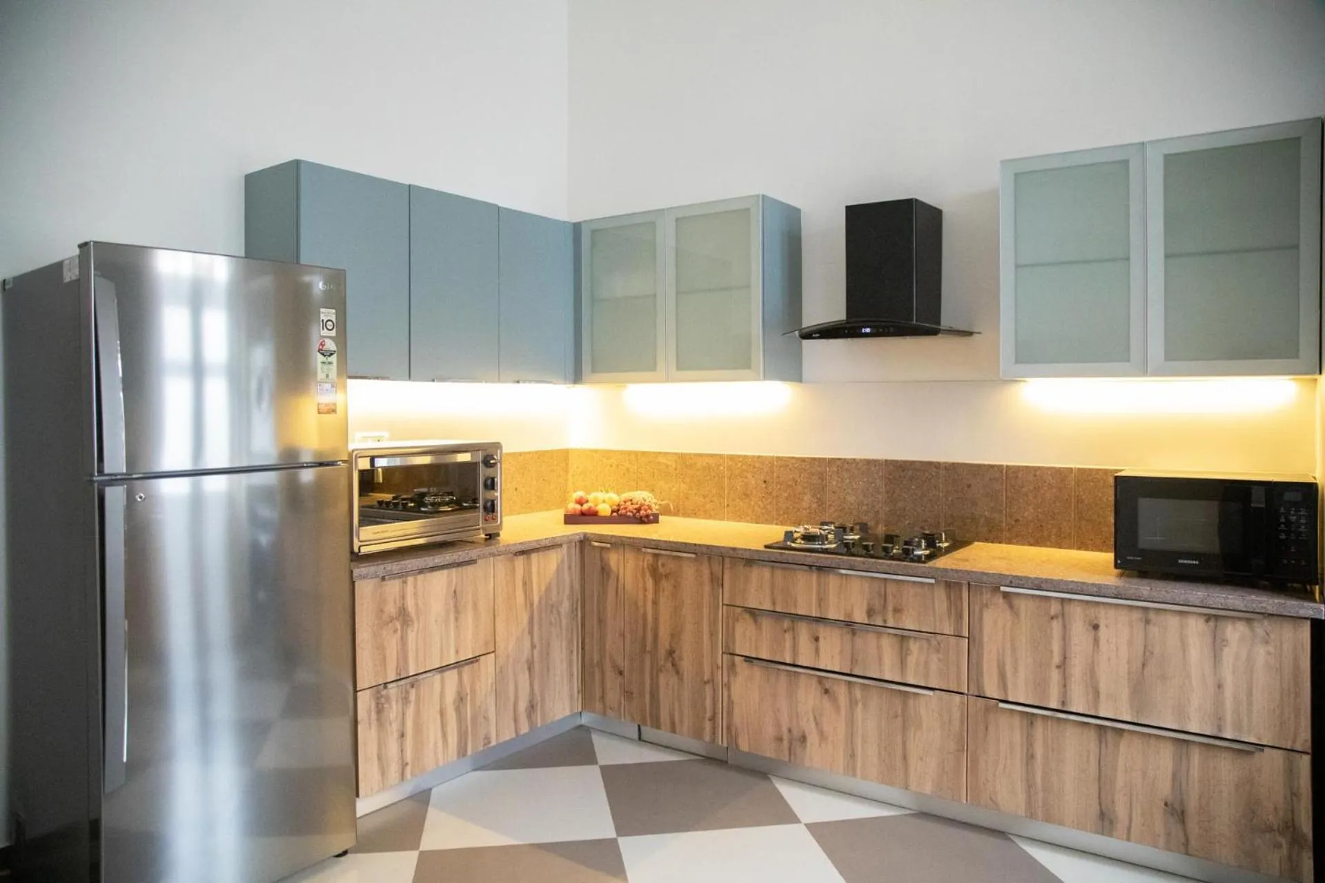 Kitchen or kitchenette in LohonoStays Colina Villa F