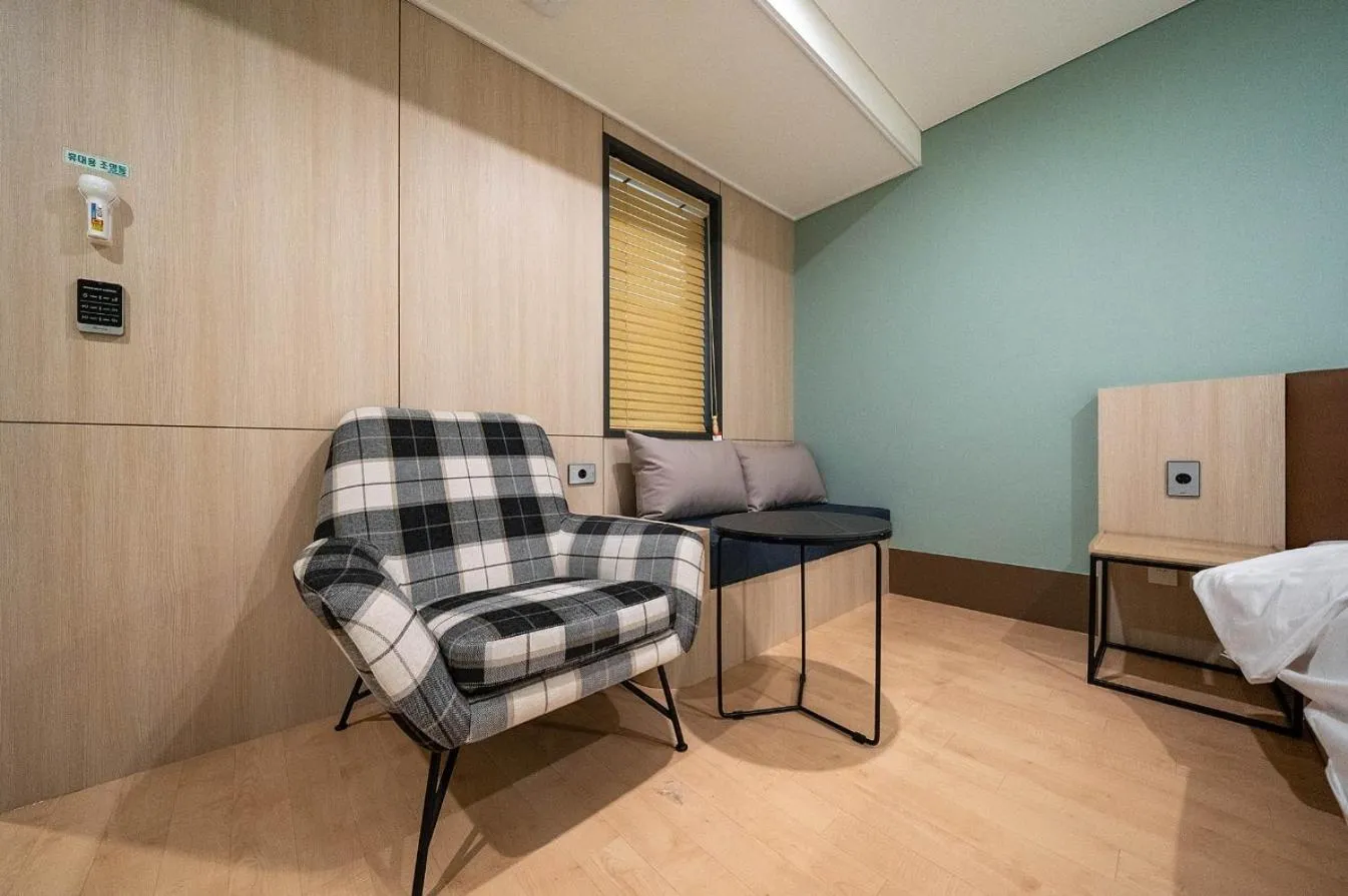 Bed in Hound Hotel Songtan