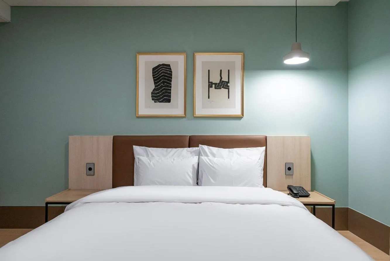 Bed in Hound Hotel Songtan