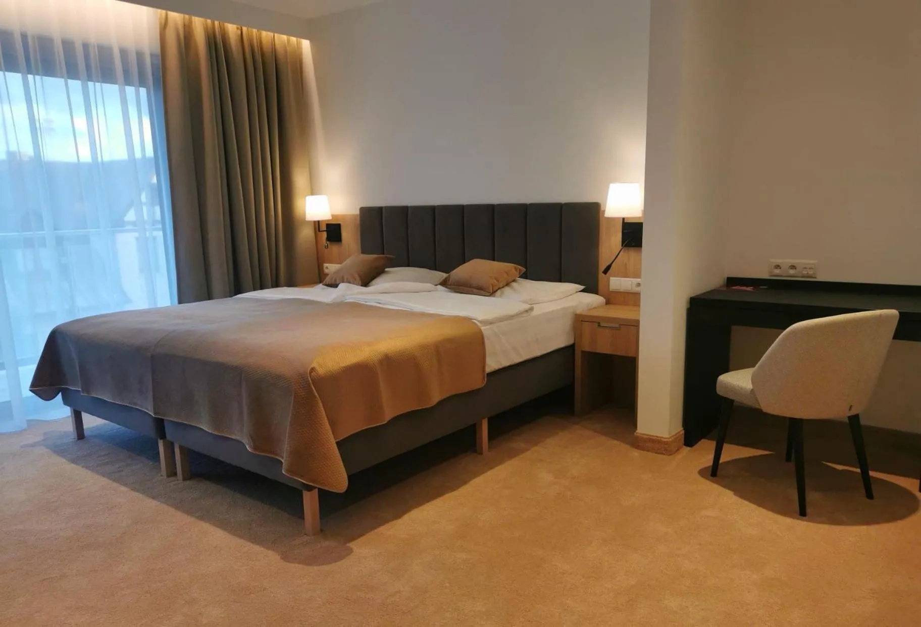 Bed in Hotel SKAL Medi SPA & Resort