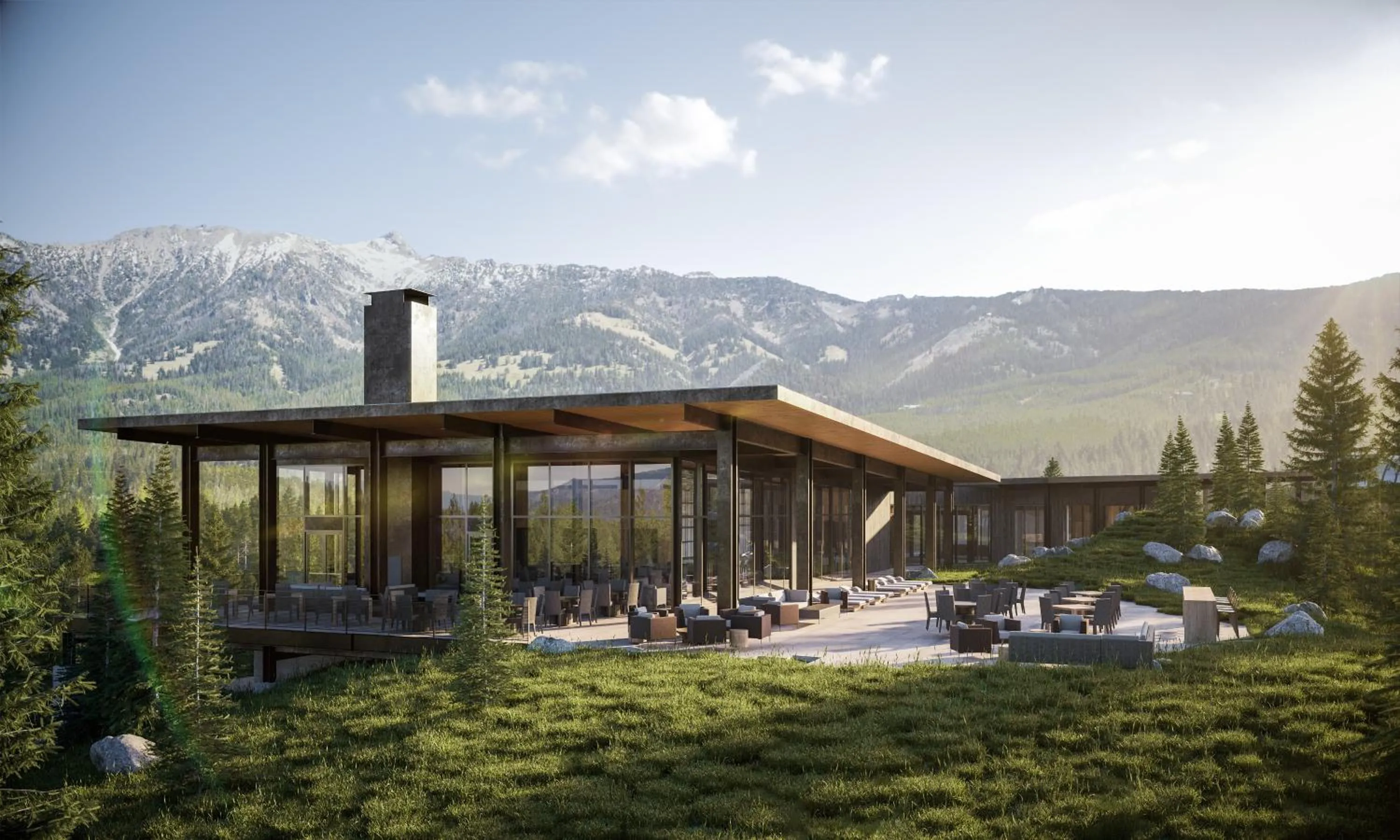 Property building in One&Only Moonlight Basin