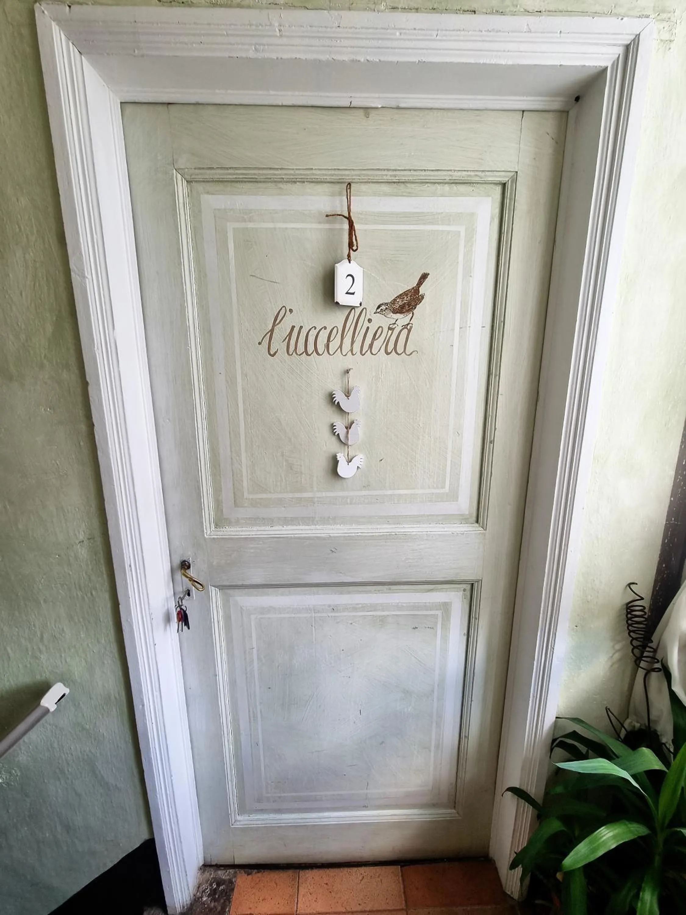 Facade/entrance in La Corte B&B