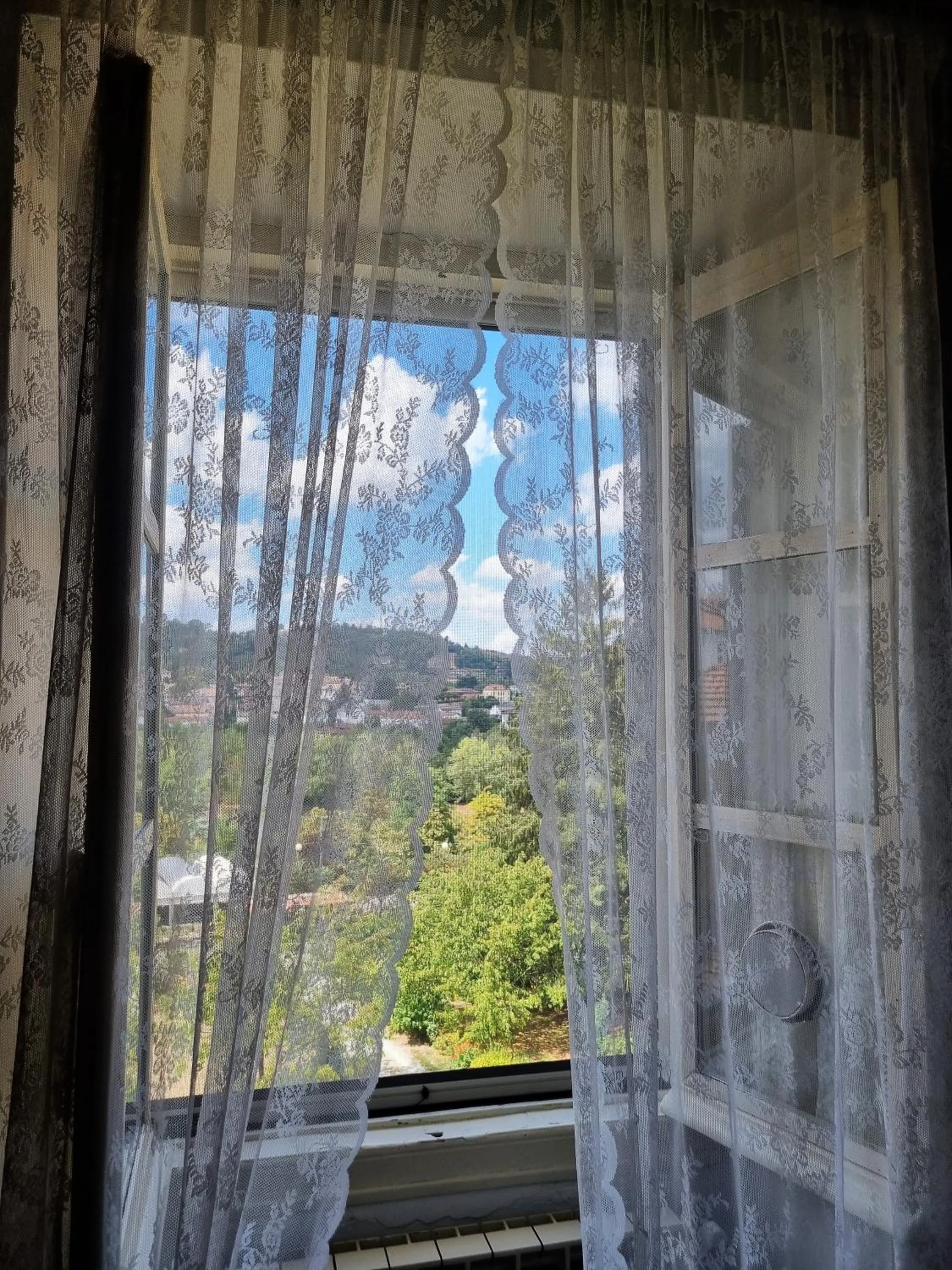 Garden view in La Corte B&B