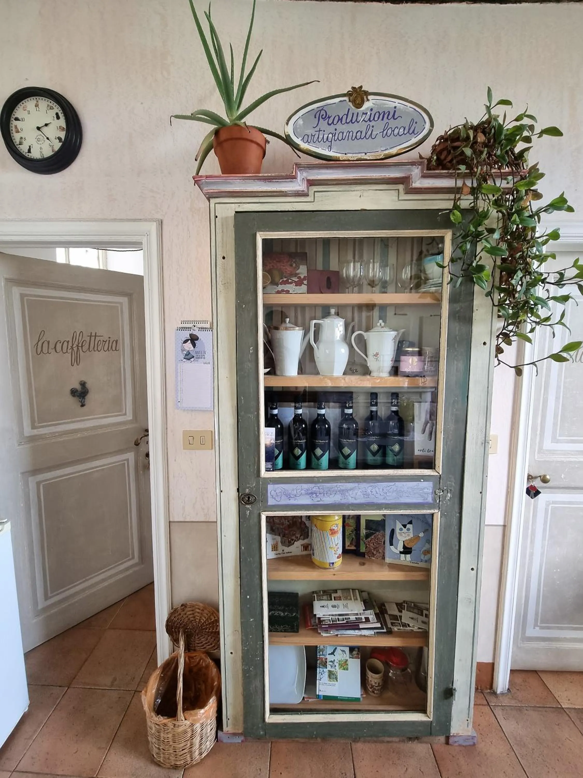 Communal lounge/ TV room in La Corte B&B