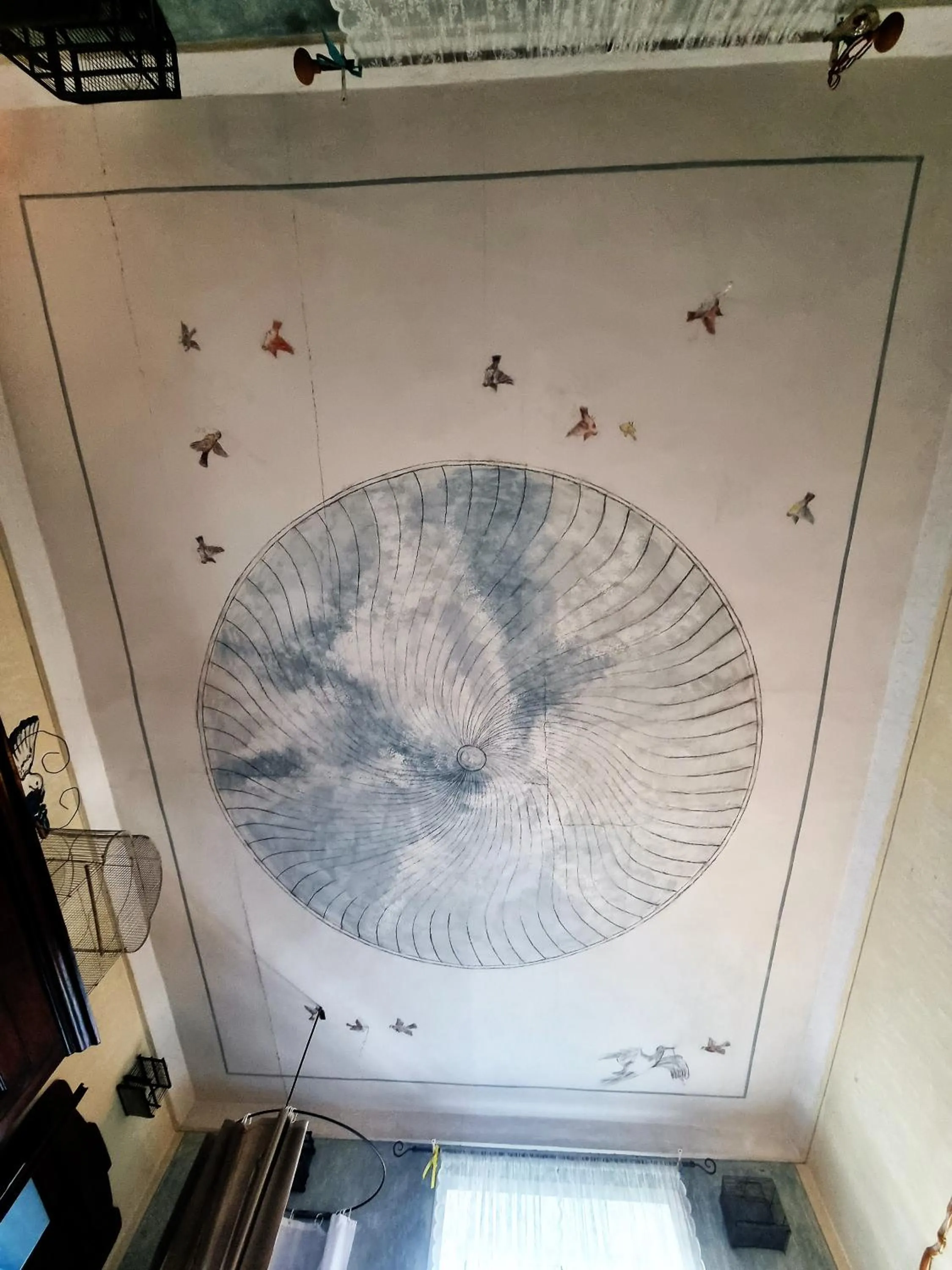 Decorative detail in La Corte B&B