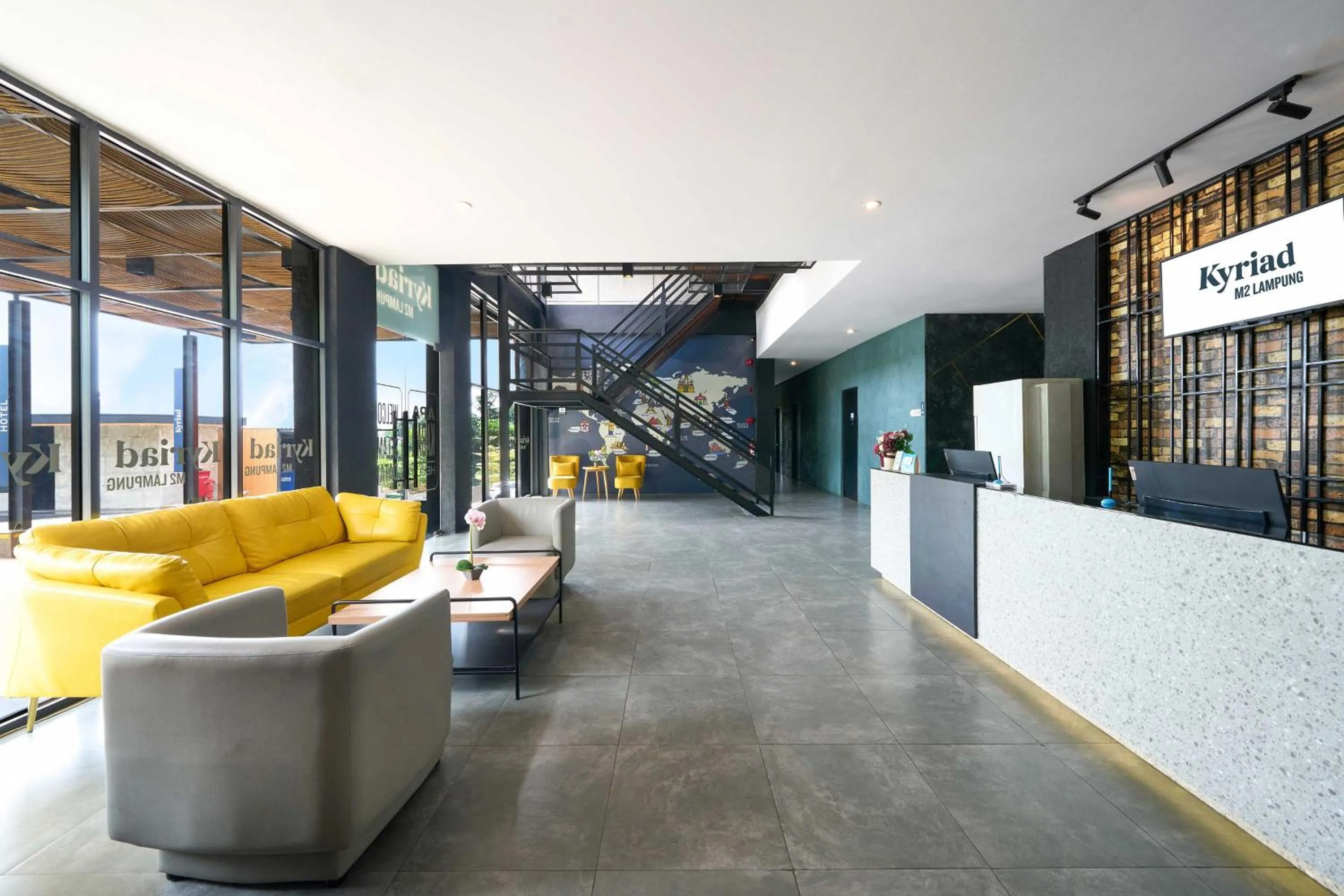 Lobby or reception in KYRIAD M2 LAMPUNG