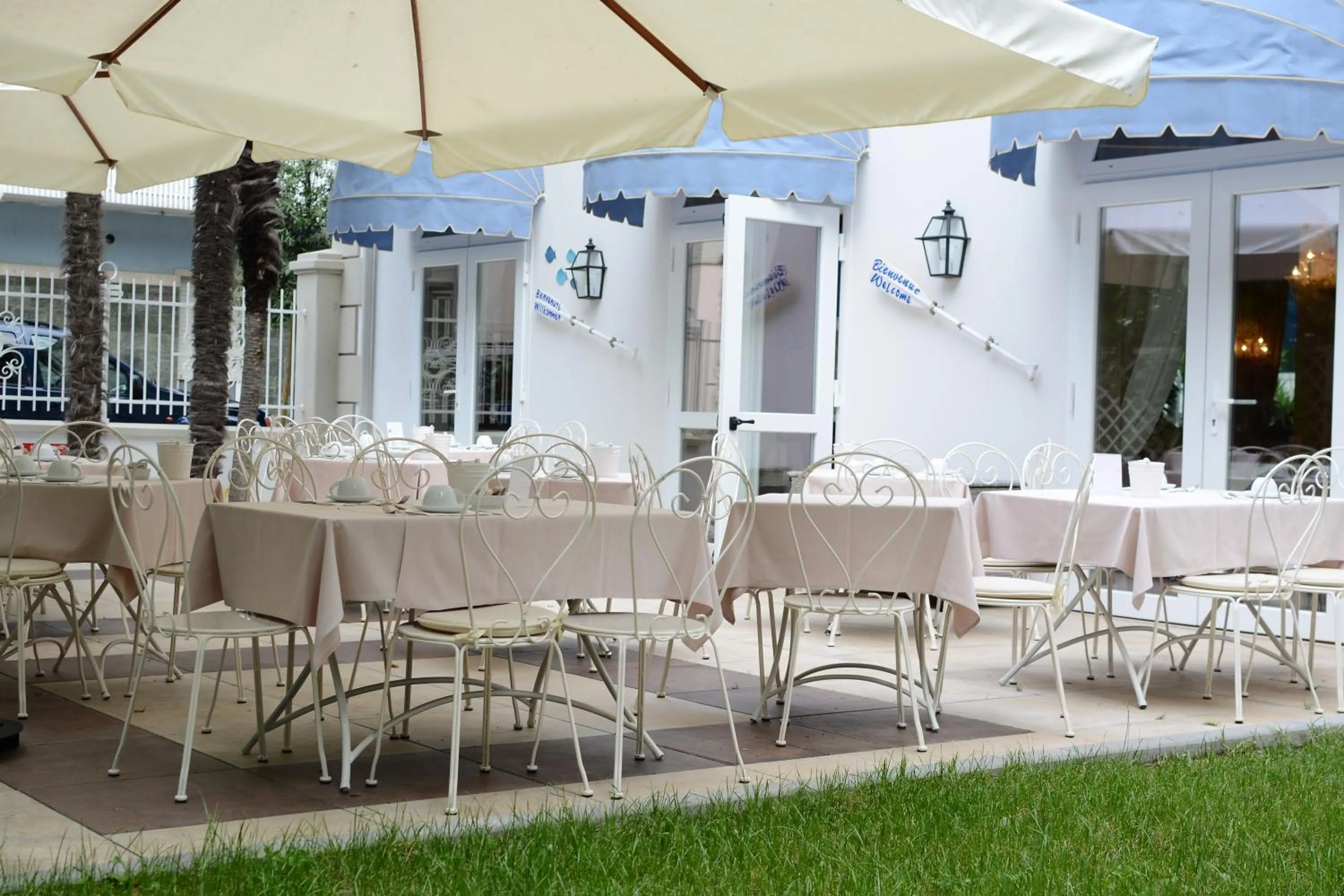 Garden in Hotel Villa Bernt