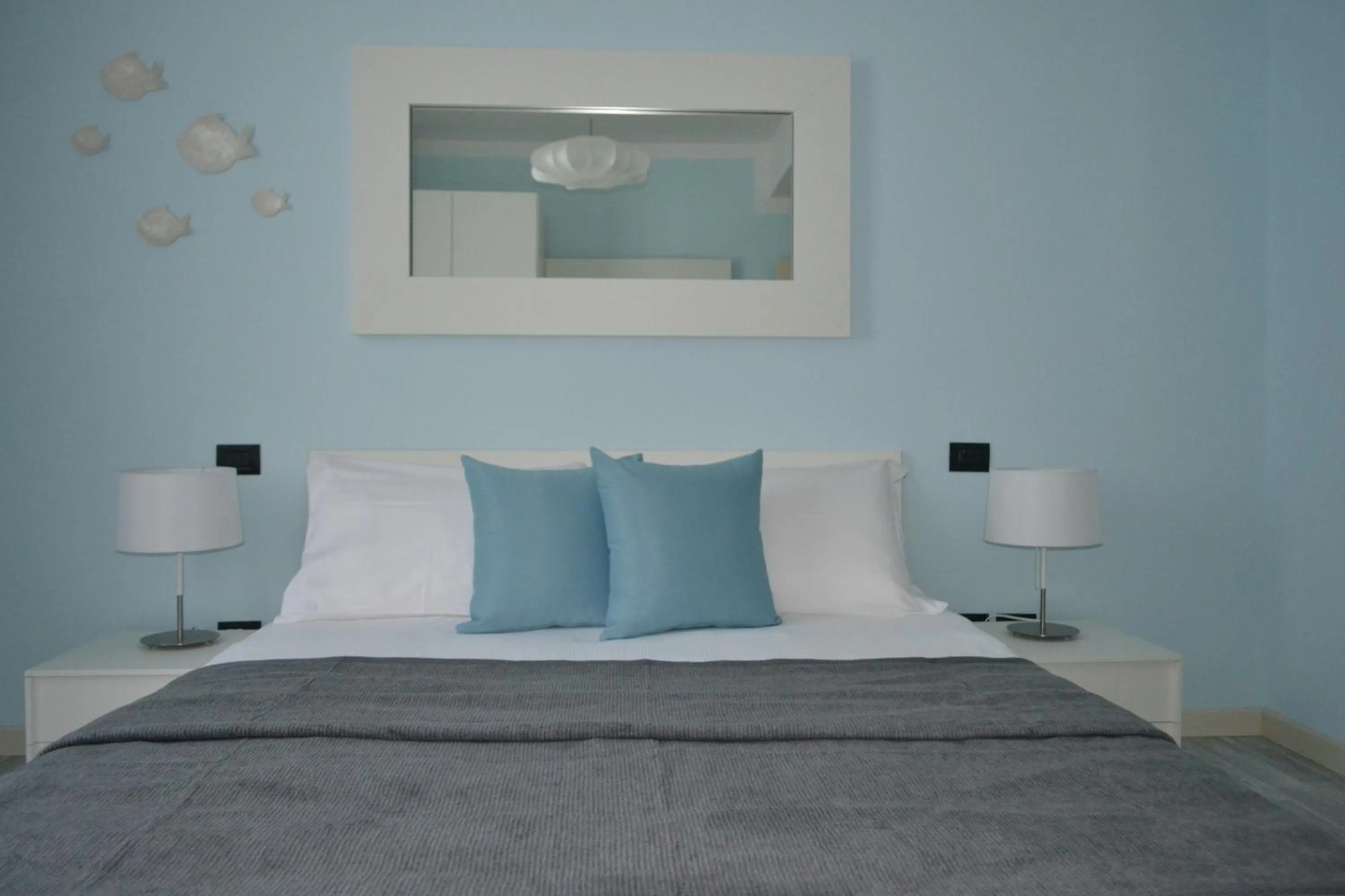 Bed in Hotel Villa Bernt