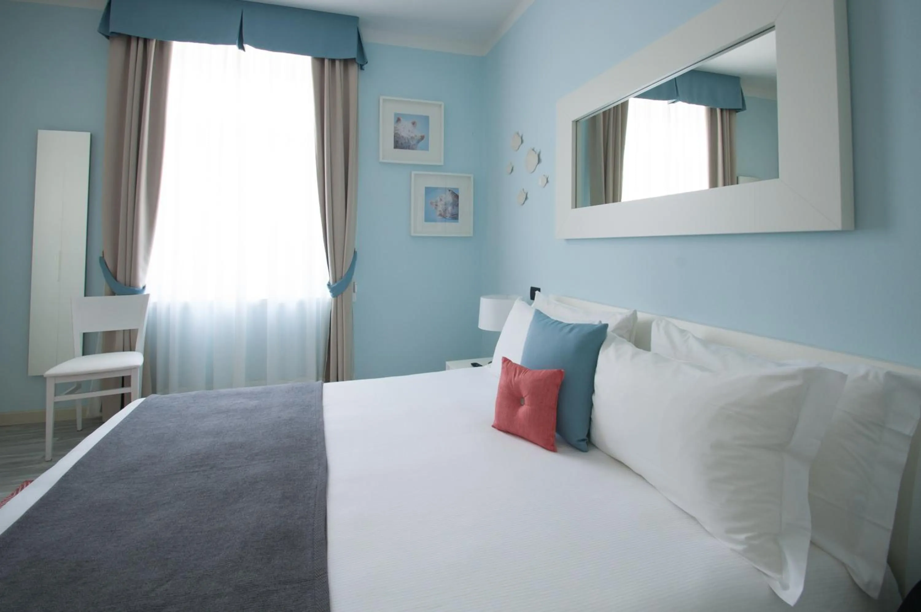 Bed in Hotel Villa Bernt