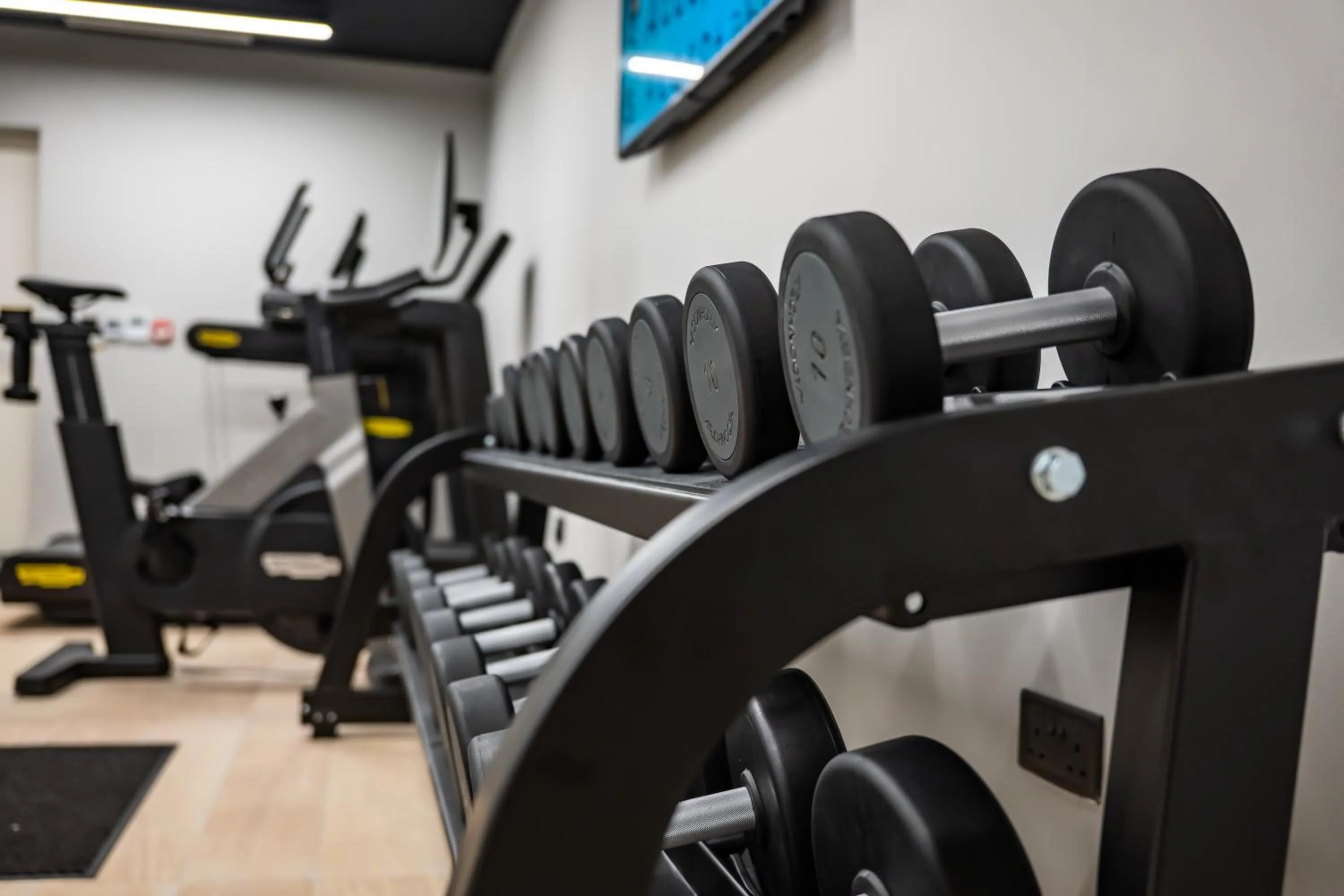 Fitness centre/facilities in VITA Hotel & Rooftop