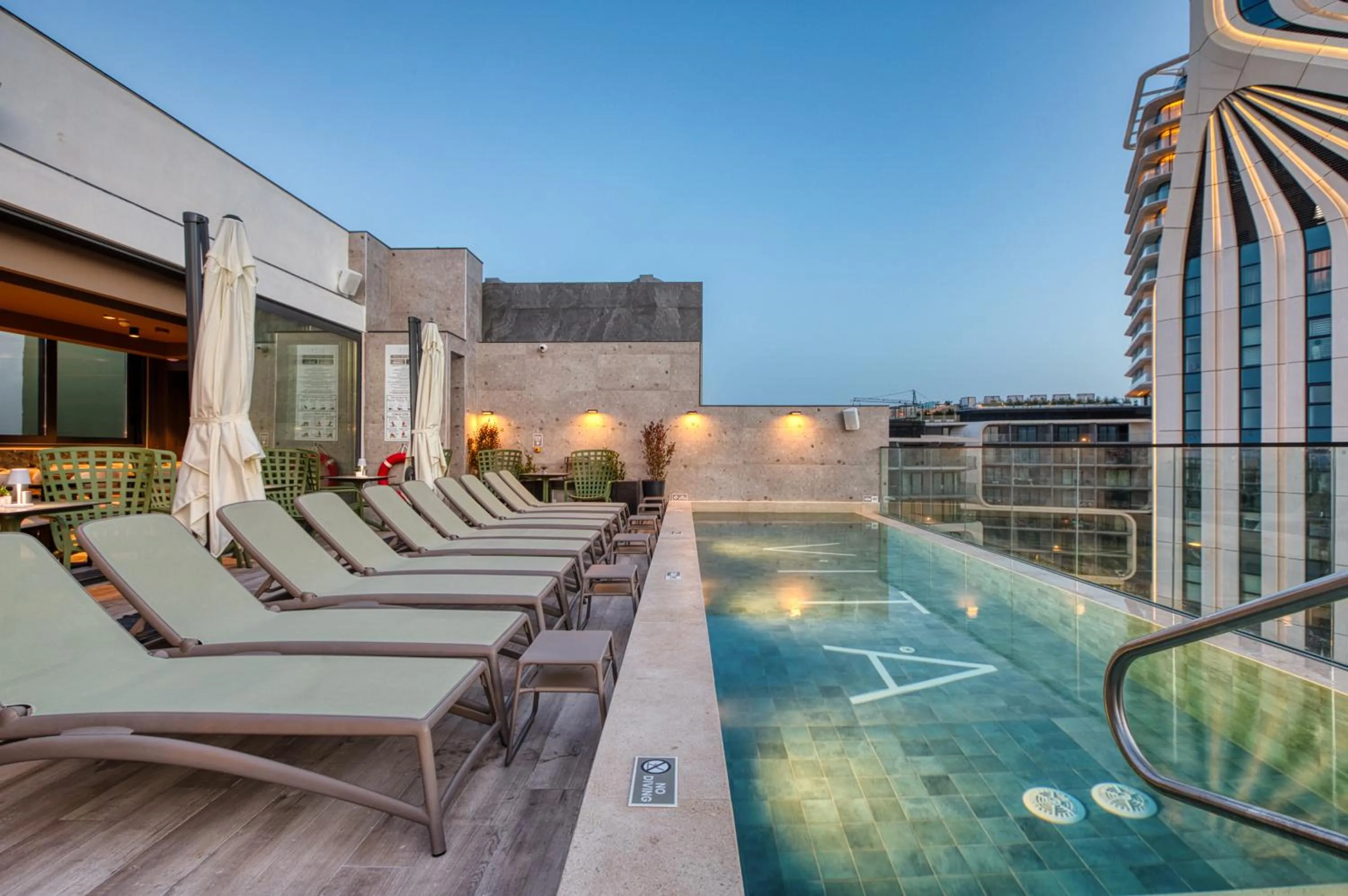 Pool view in VITA Hotel & Rooftop