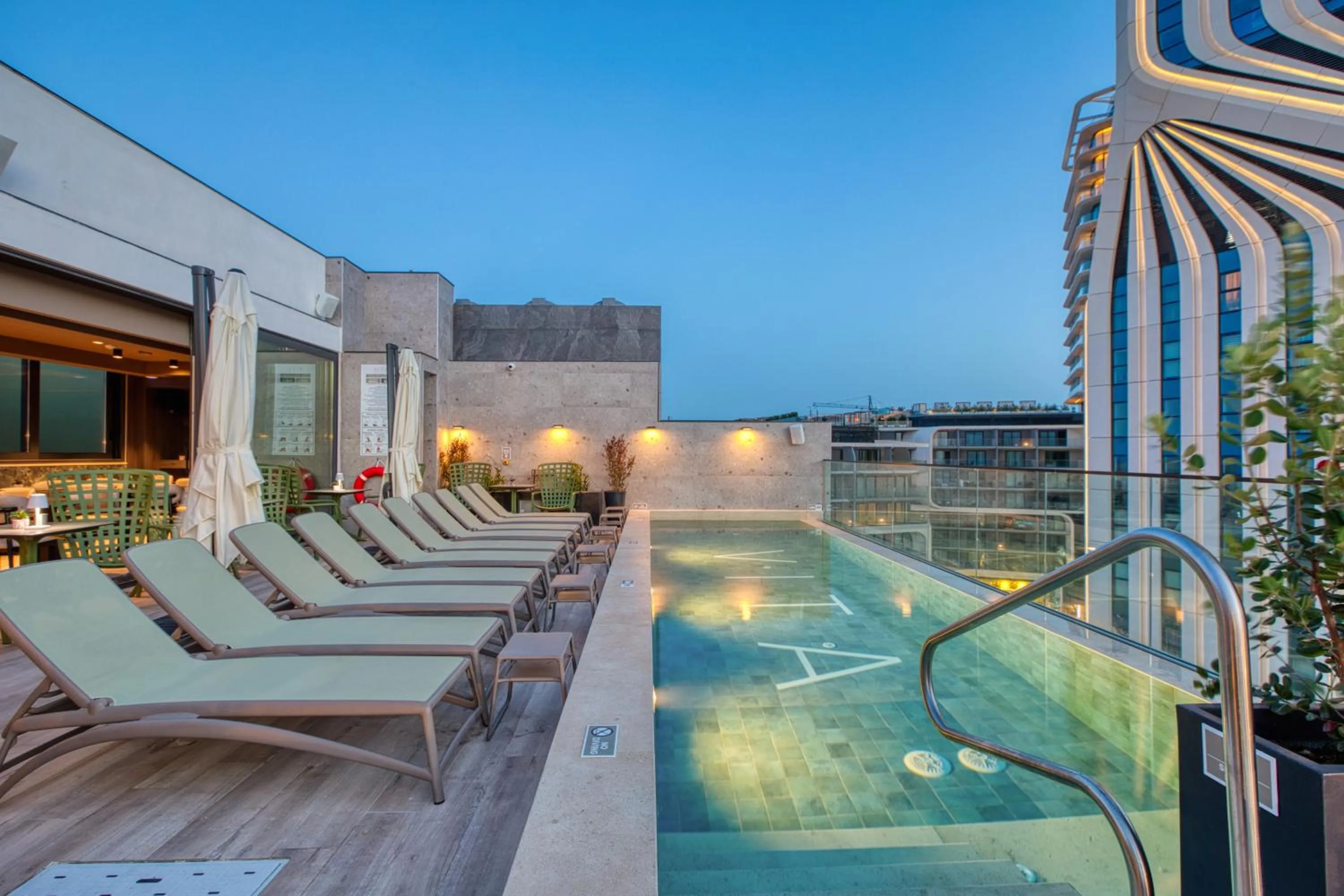 Pool view in VITA Hotel & Rooftop