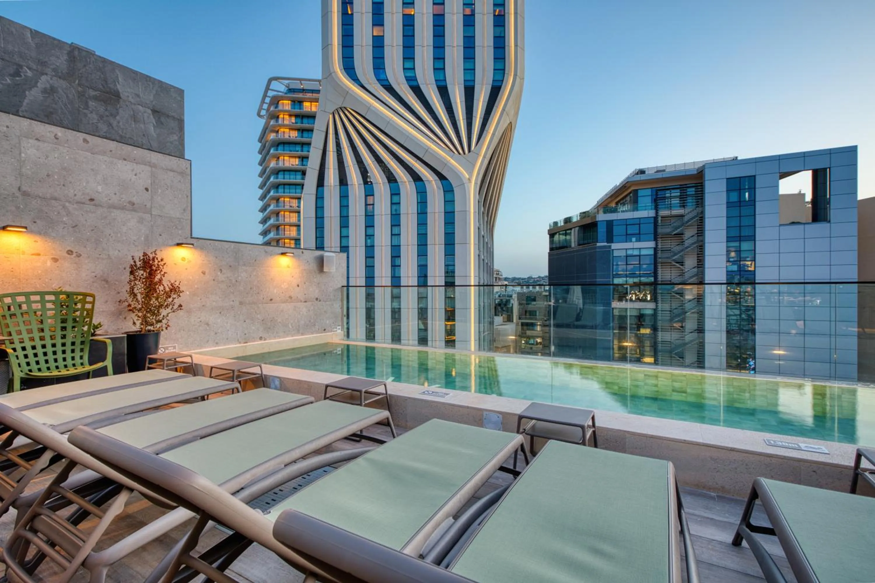 Pool view in VITA Hotel & Rooftop