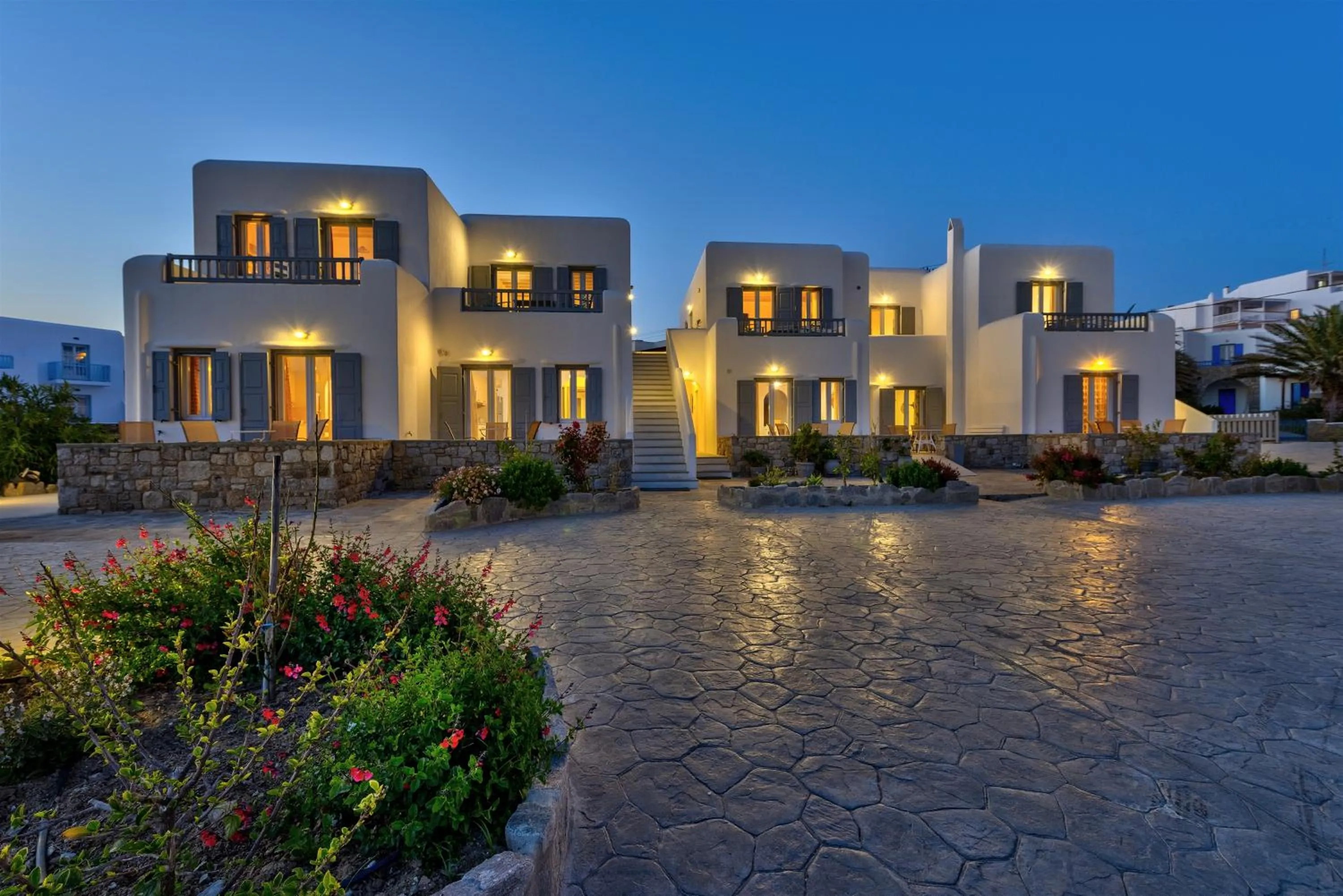 Property building in Jewel Apartments Mykonos