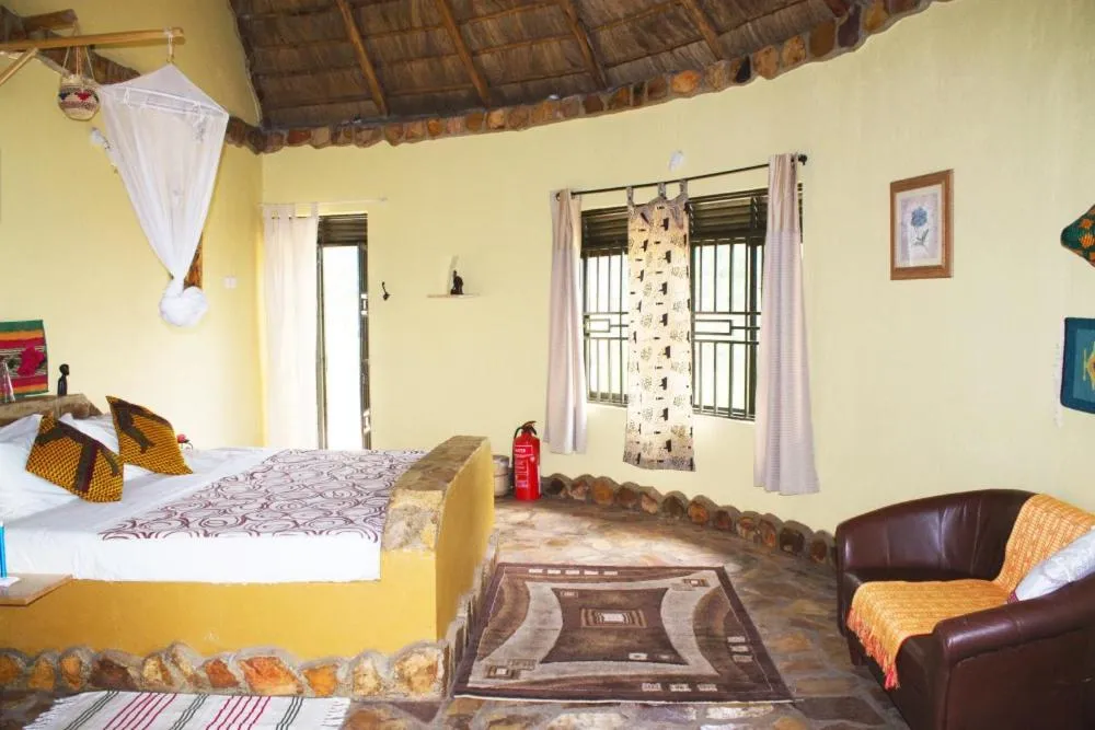 Bathroom, Bed in Nyore Hillside Retreat