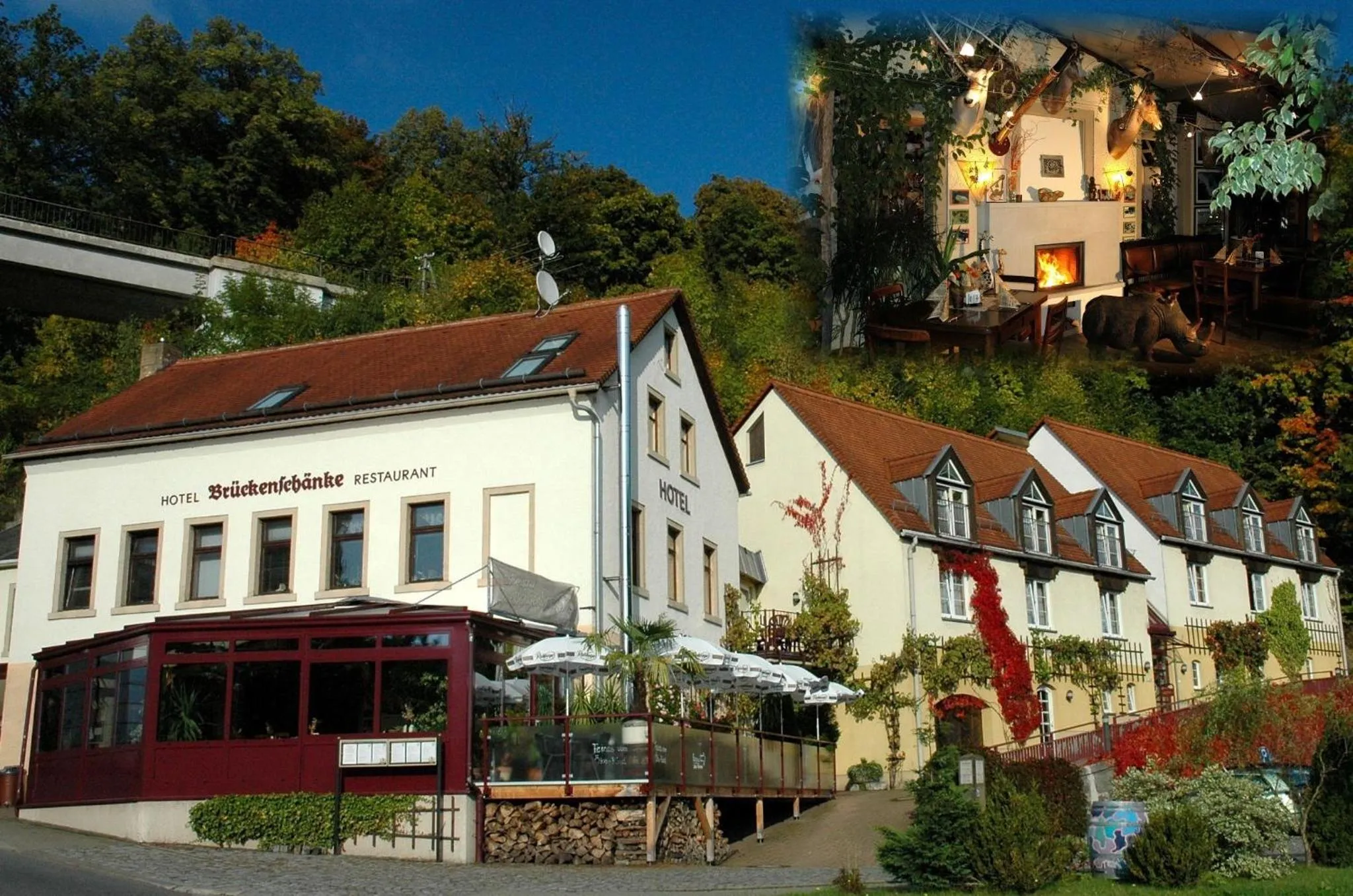 Property building in Hotel Brückenschänke