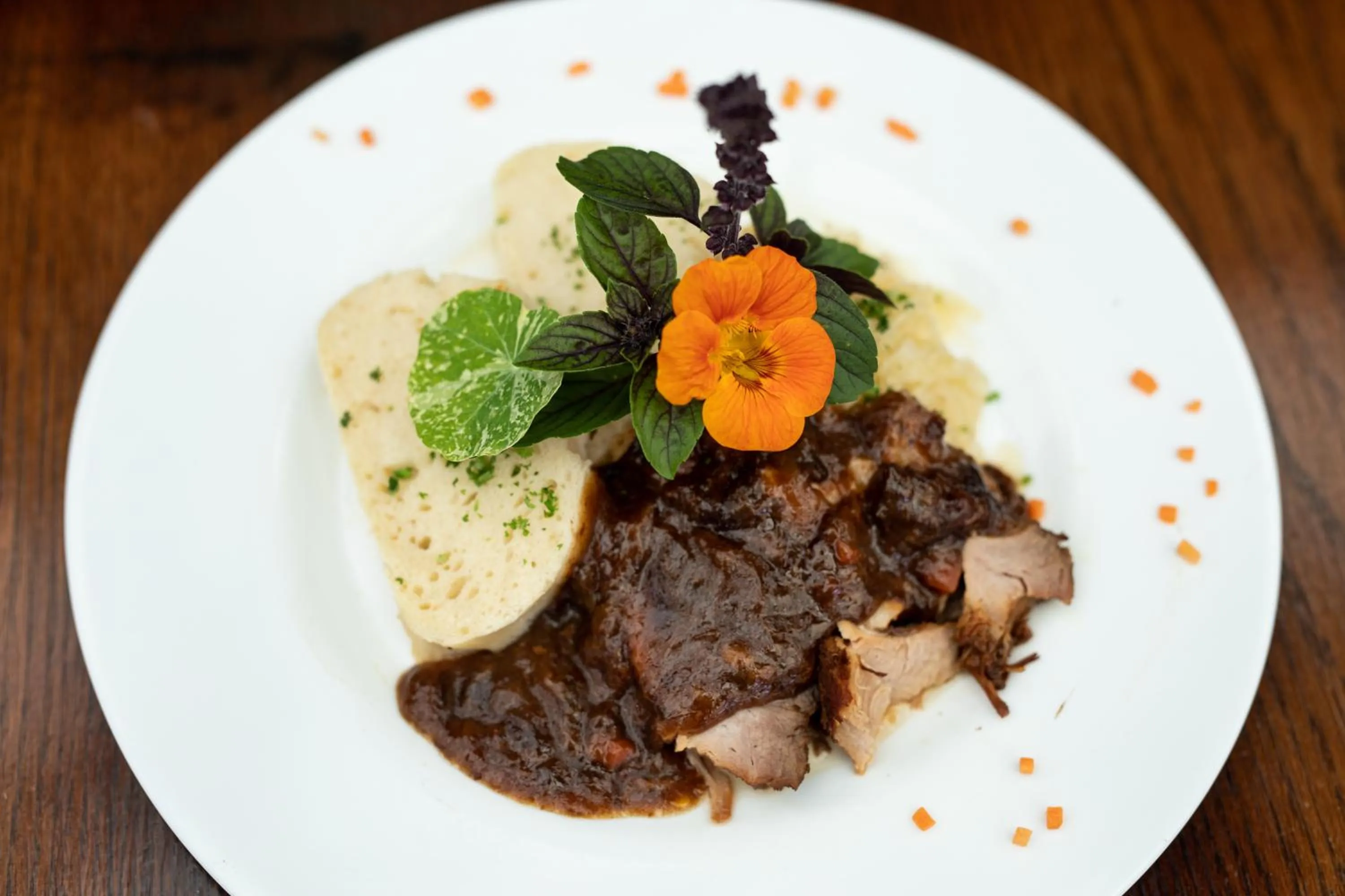 Food and drinks in Hotel Brückenschänke