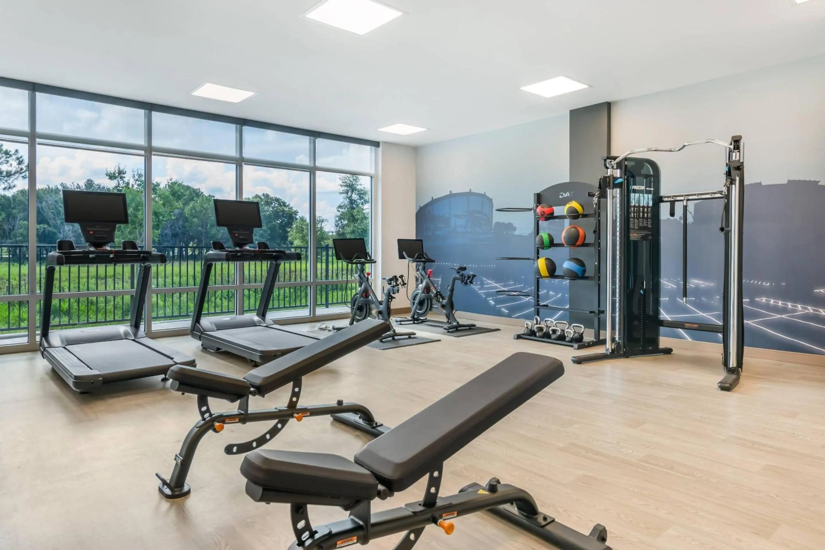 Fitness centre/facilities in Cambria Hotel Tampa-Brandon
