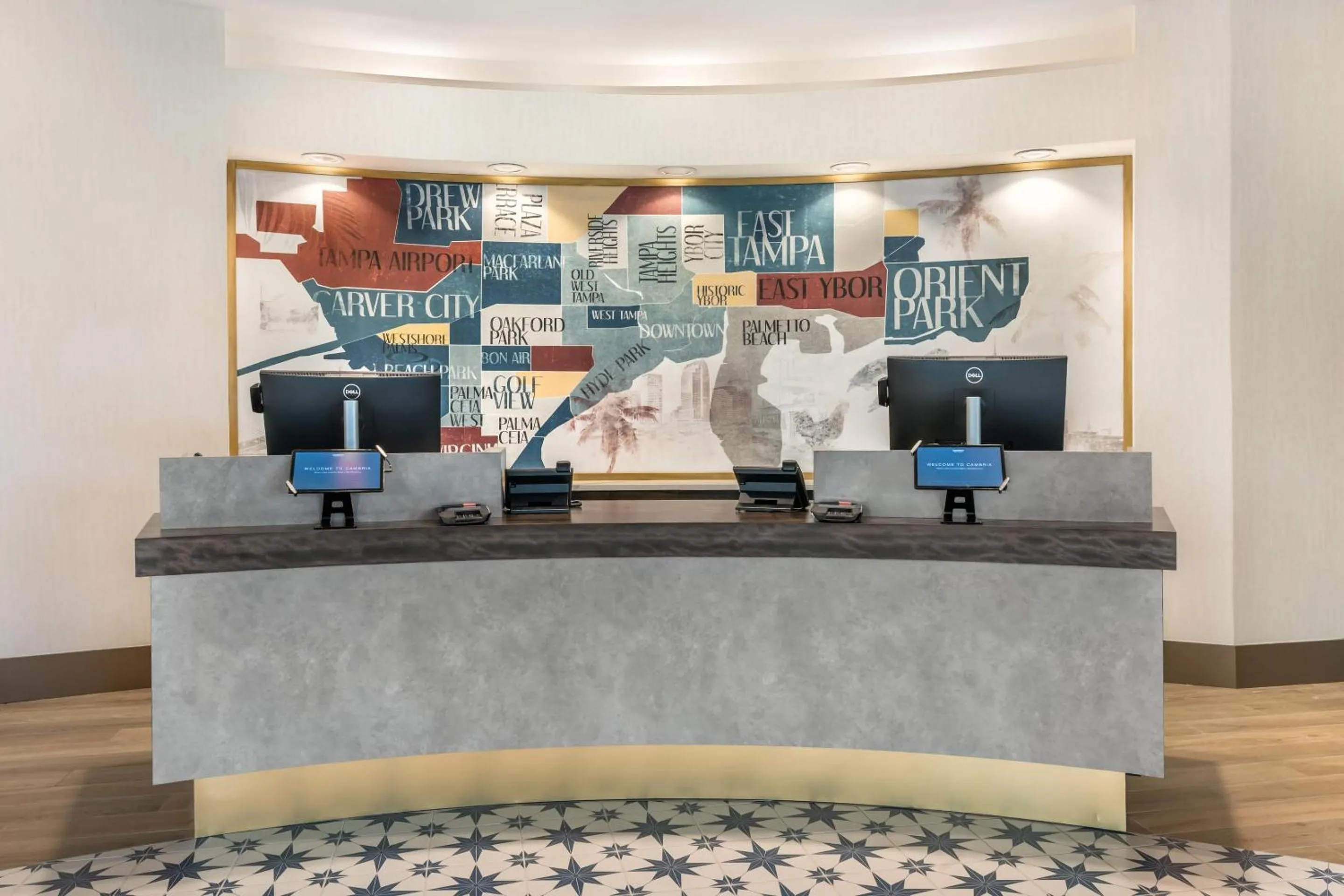 Lobby or reception in Cambria Hotel Tampa-Brandon