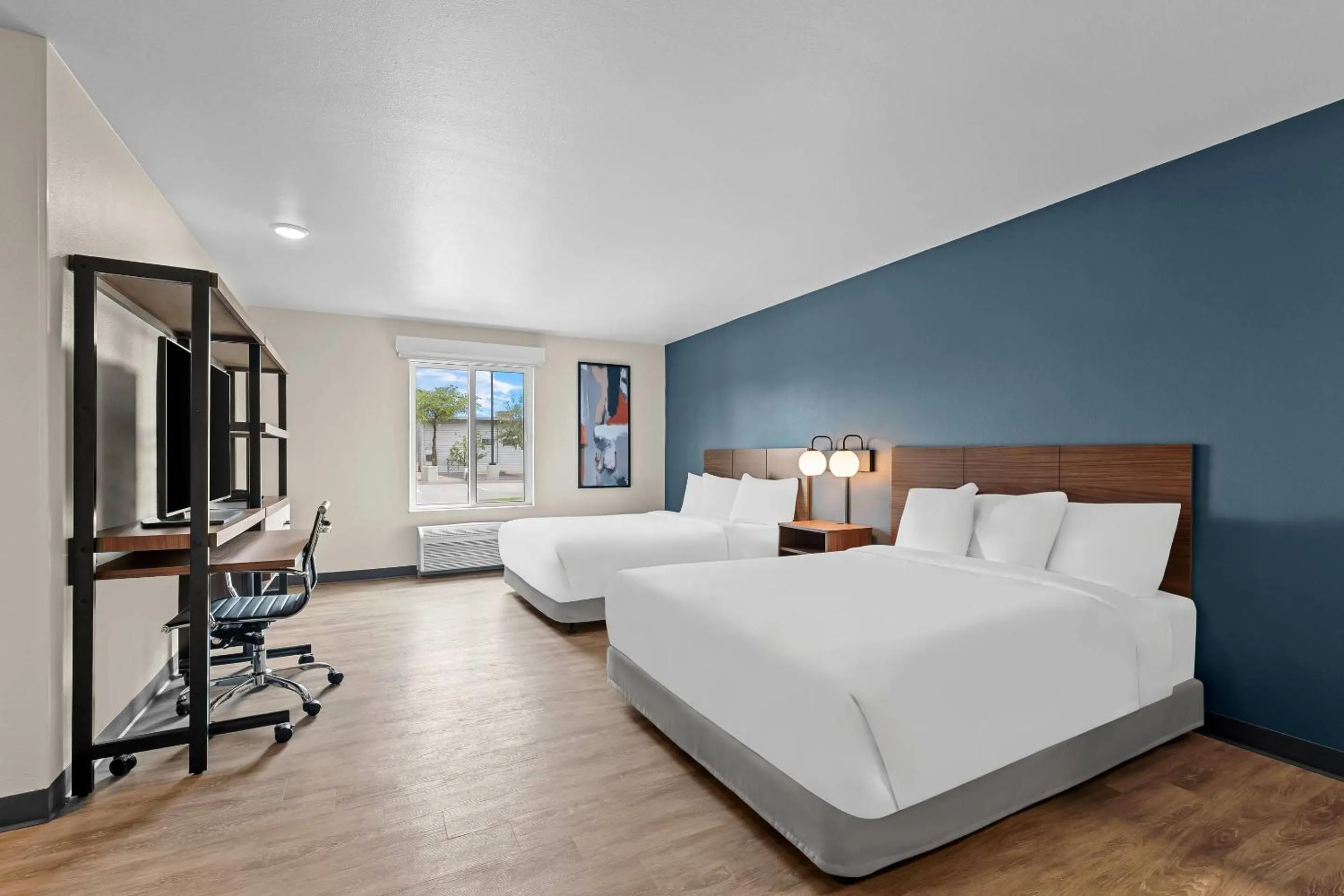 Queen Suite with Two Queen Beds and Tub - Disability Access/Non Smoking in Everhome Suites Brownsville