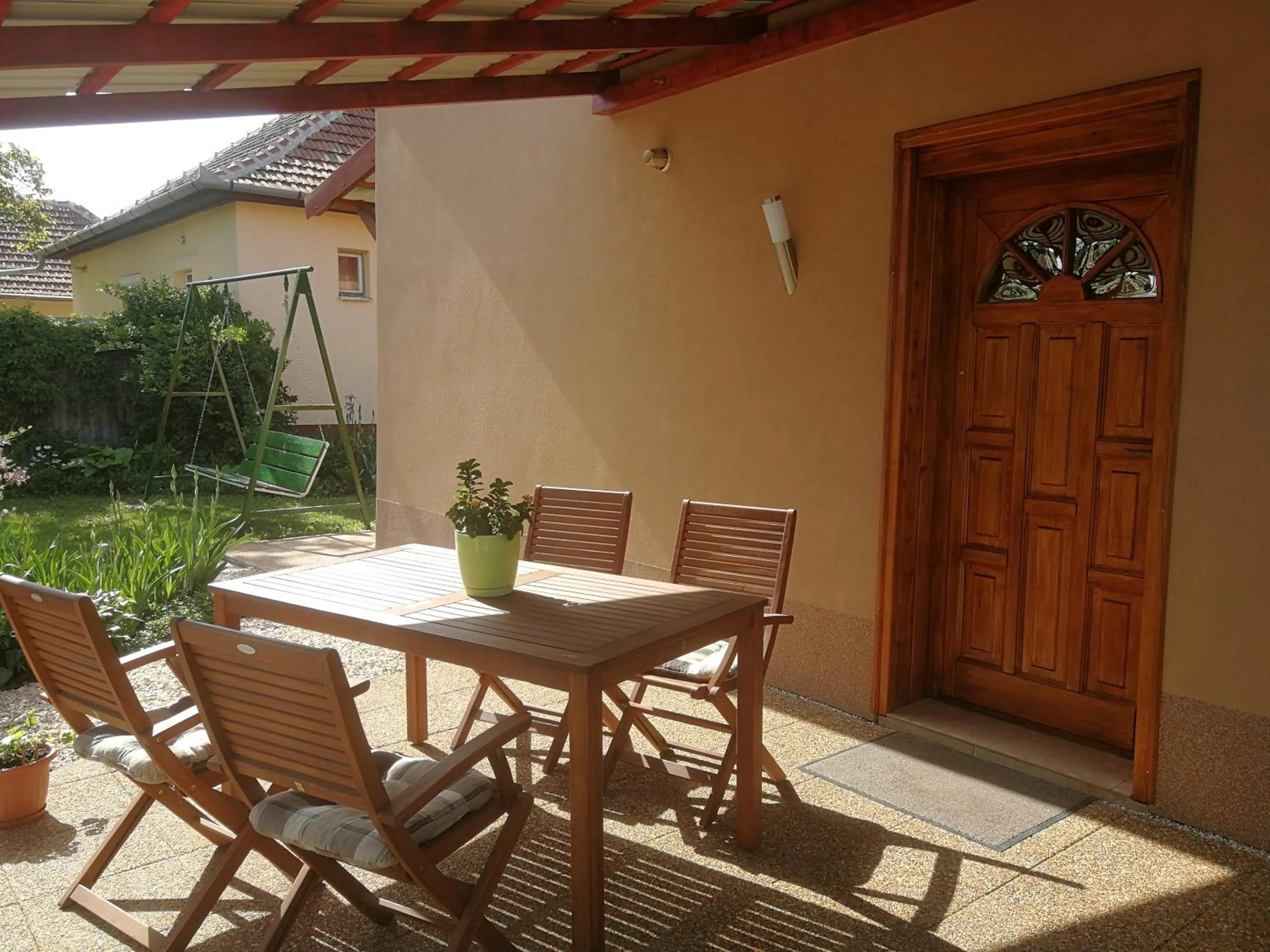 Balcony/Terrace in Ágnes Vendégház