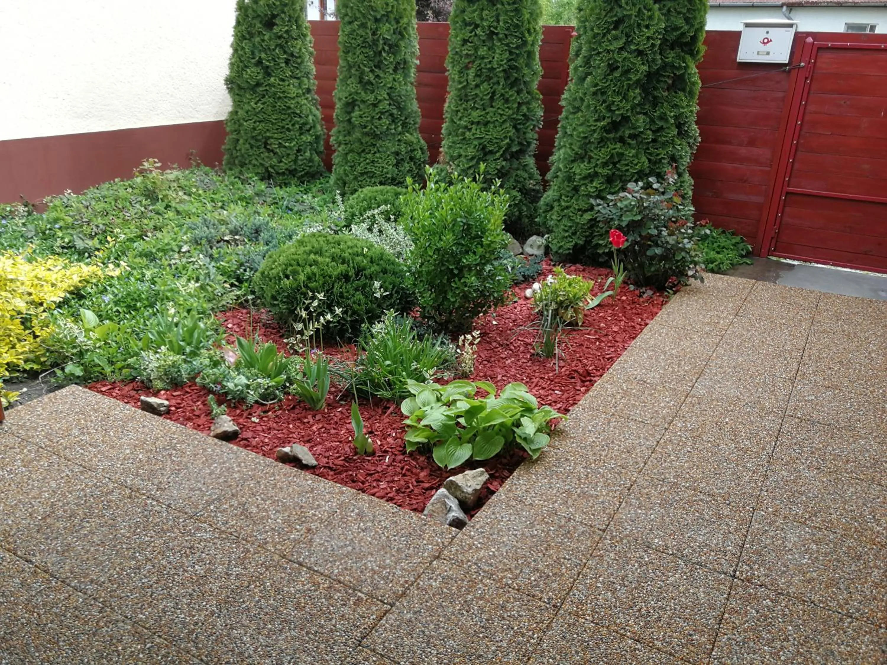 Garden in Ágnes Vendégház