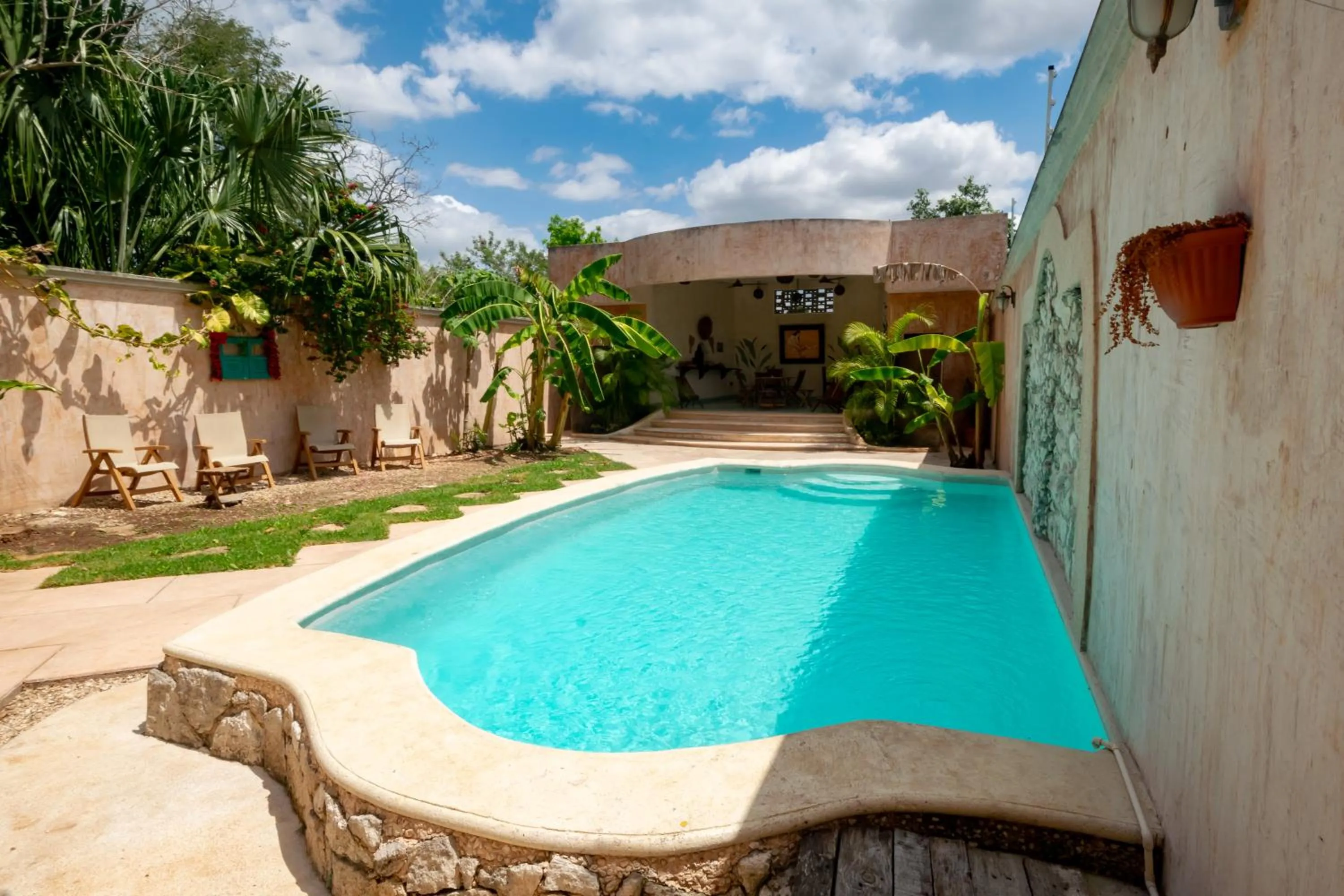 Swimming pool in Hotel Boutique Kiin Wayeb