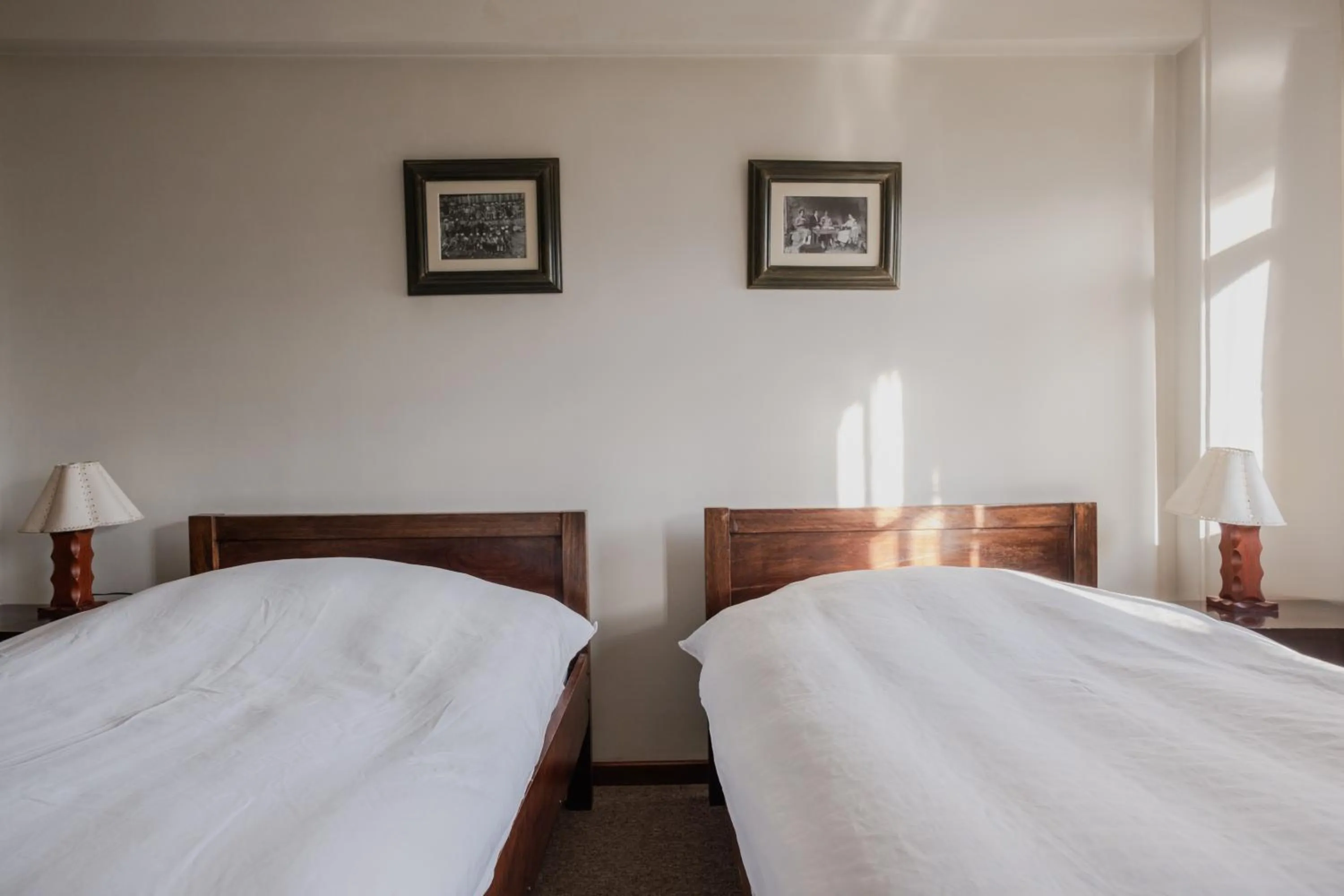 Bed in Hotel Santa Cruz